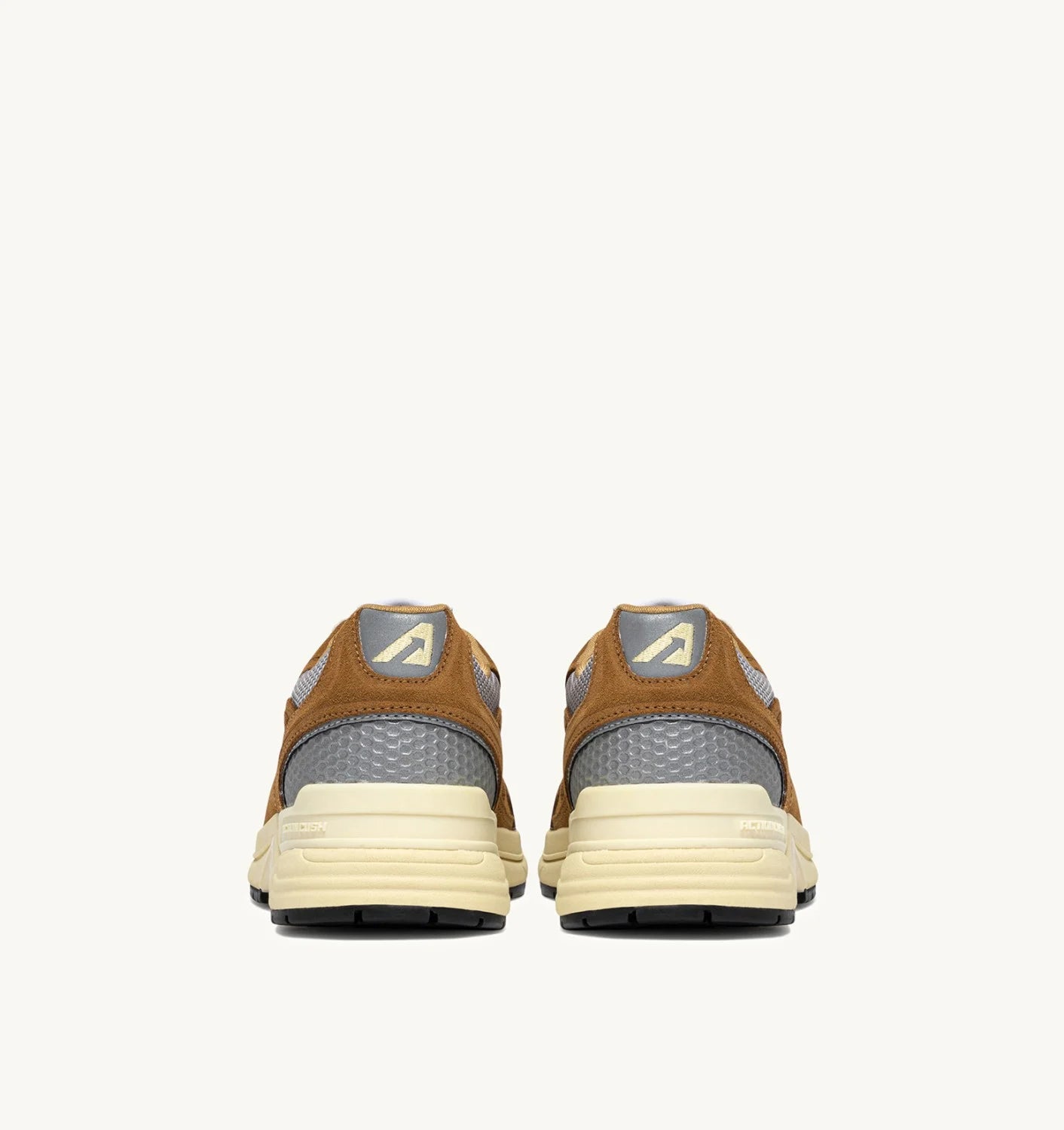 Autry Hyperway Ruskind Sneakers Kobber/Sølv