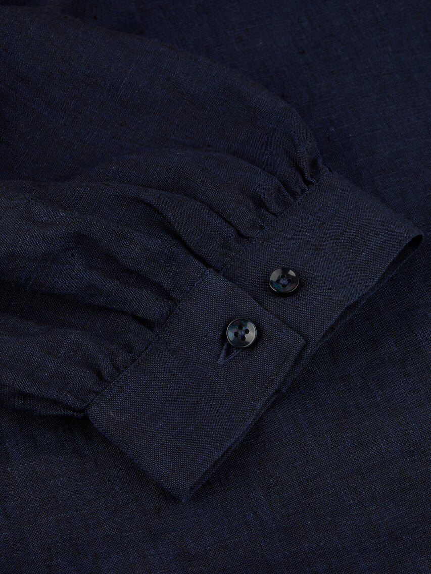 Stenströms Carmen Hør Bluse Navy