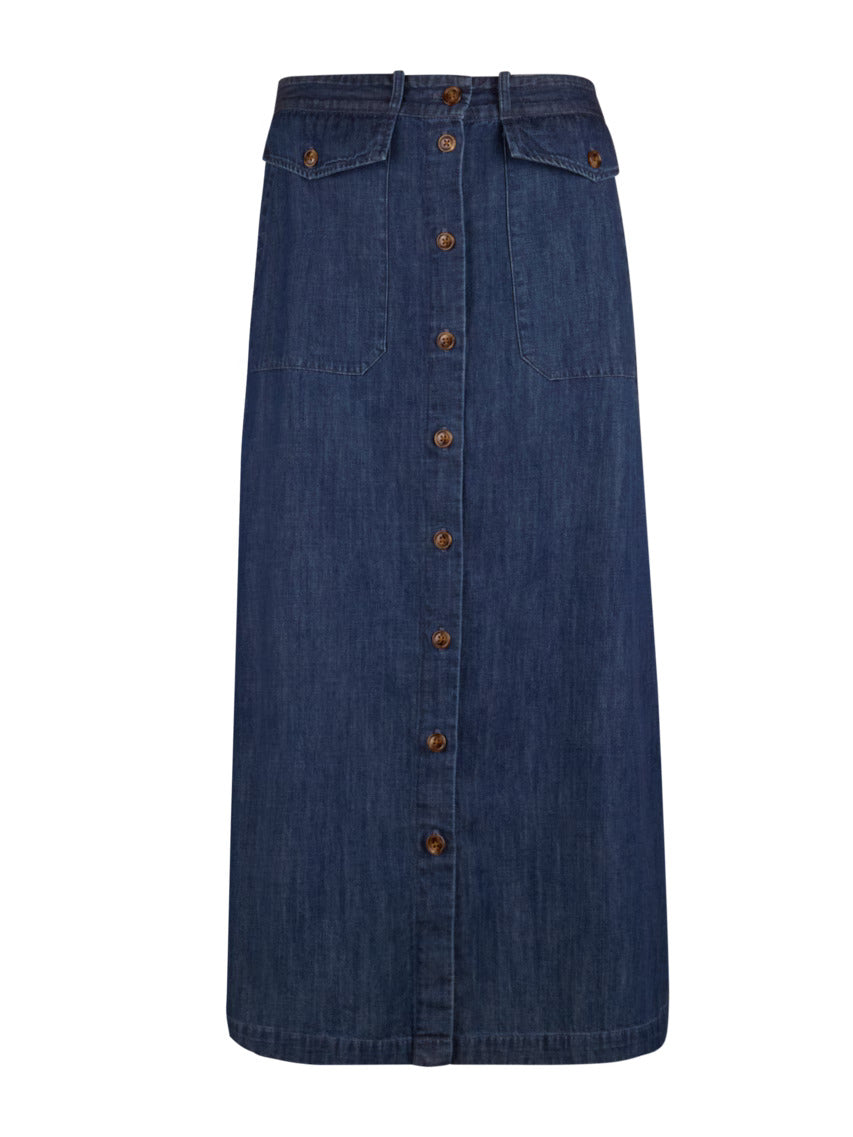 Stenströms Heidi Denim Nederdel Blå