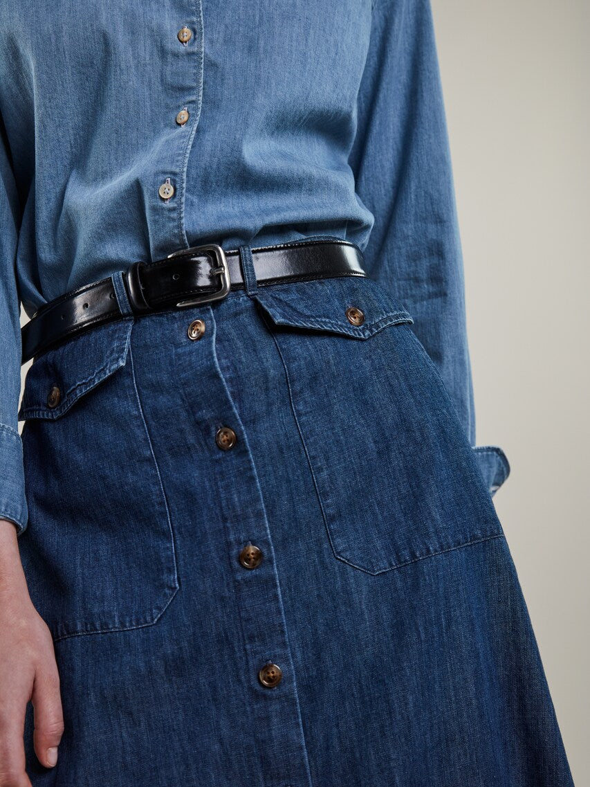 Stenströms Heidi Denim Nederdel Blå