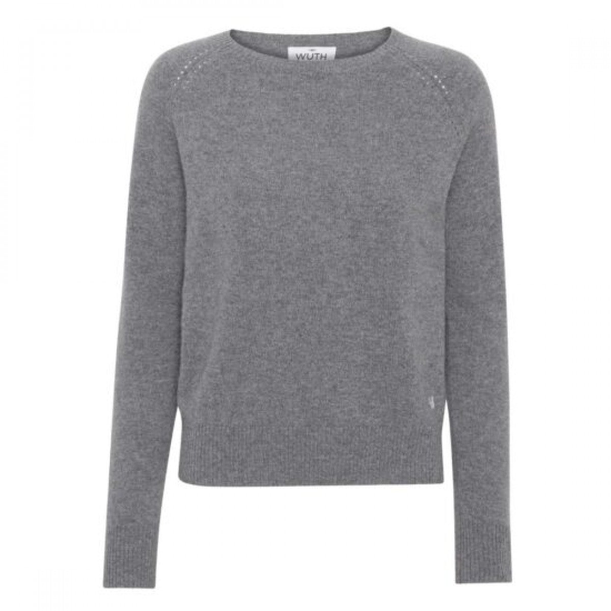 WUTH Pearl Cashmere Sweater Dark Grey