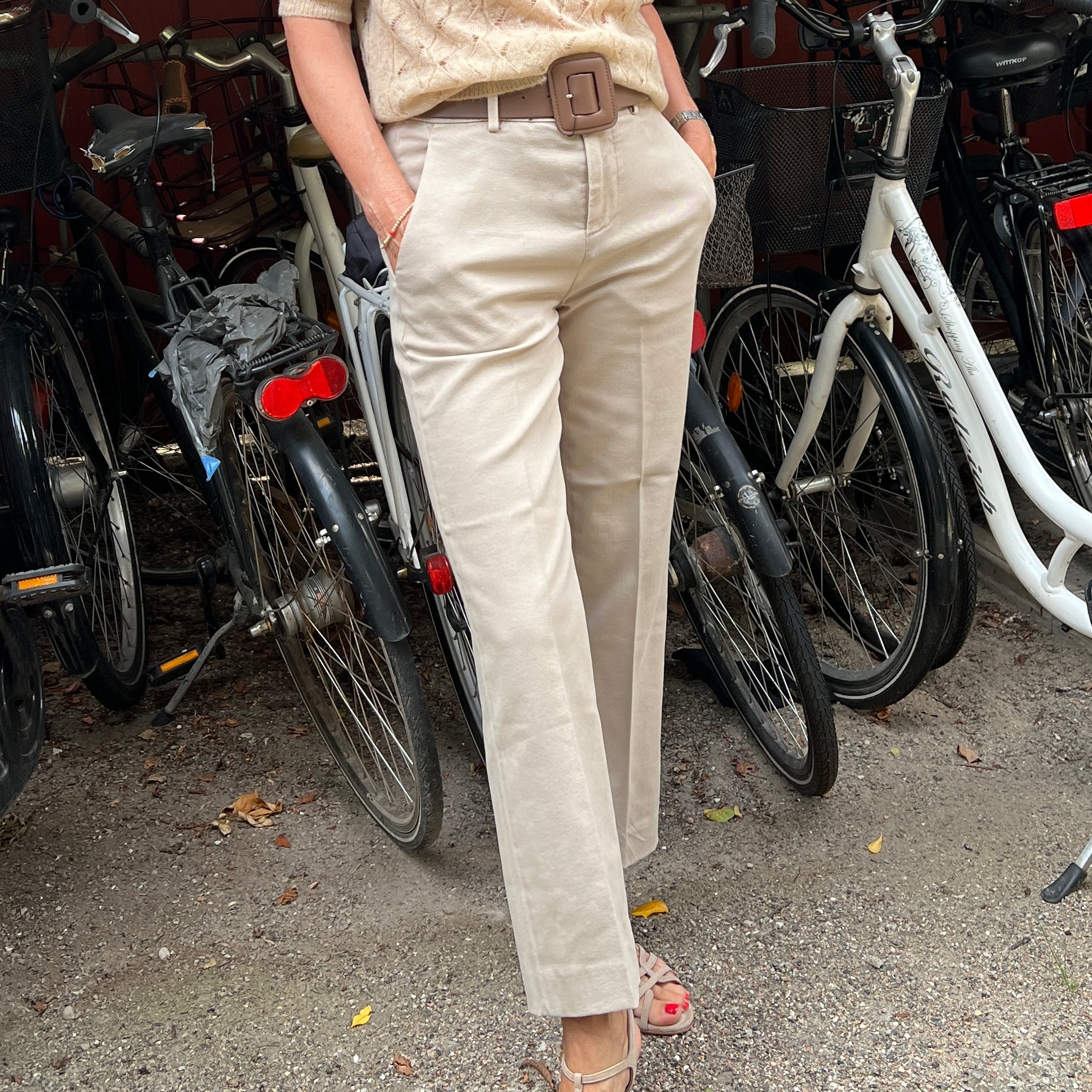 Dondup Meli Loose-fit Cropped Chinos