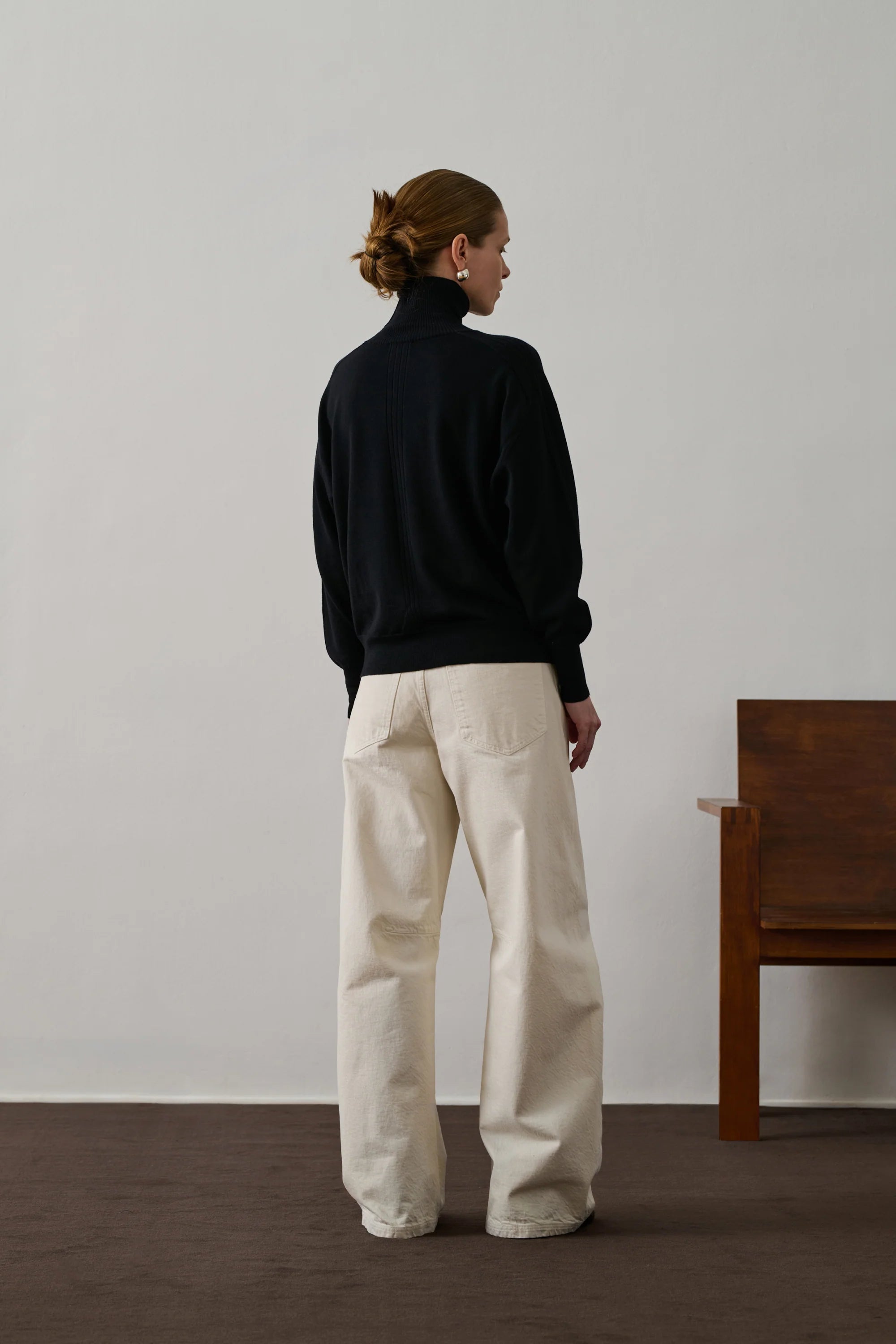 Soeur Nord Rullekrave Sweater Sort