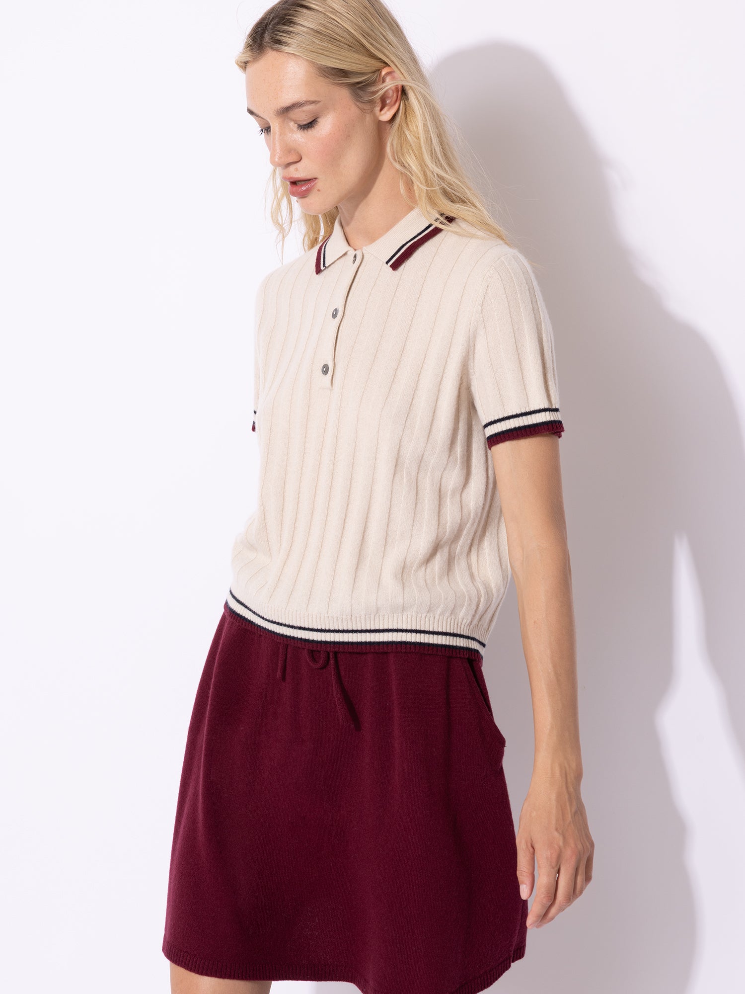 FTC Cashmere Pullover Polo