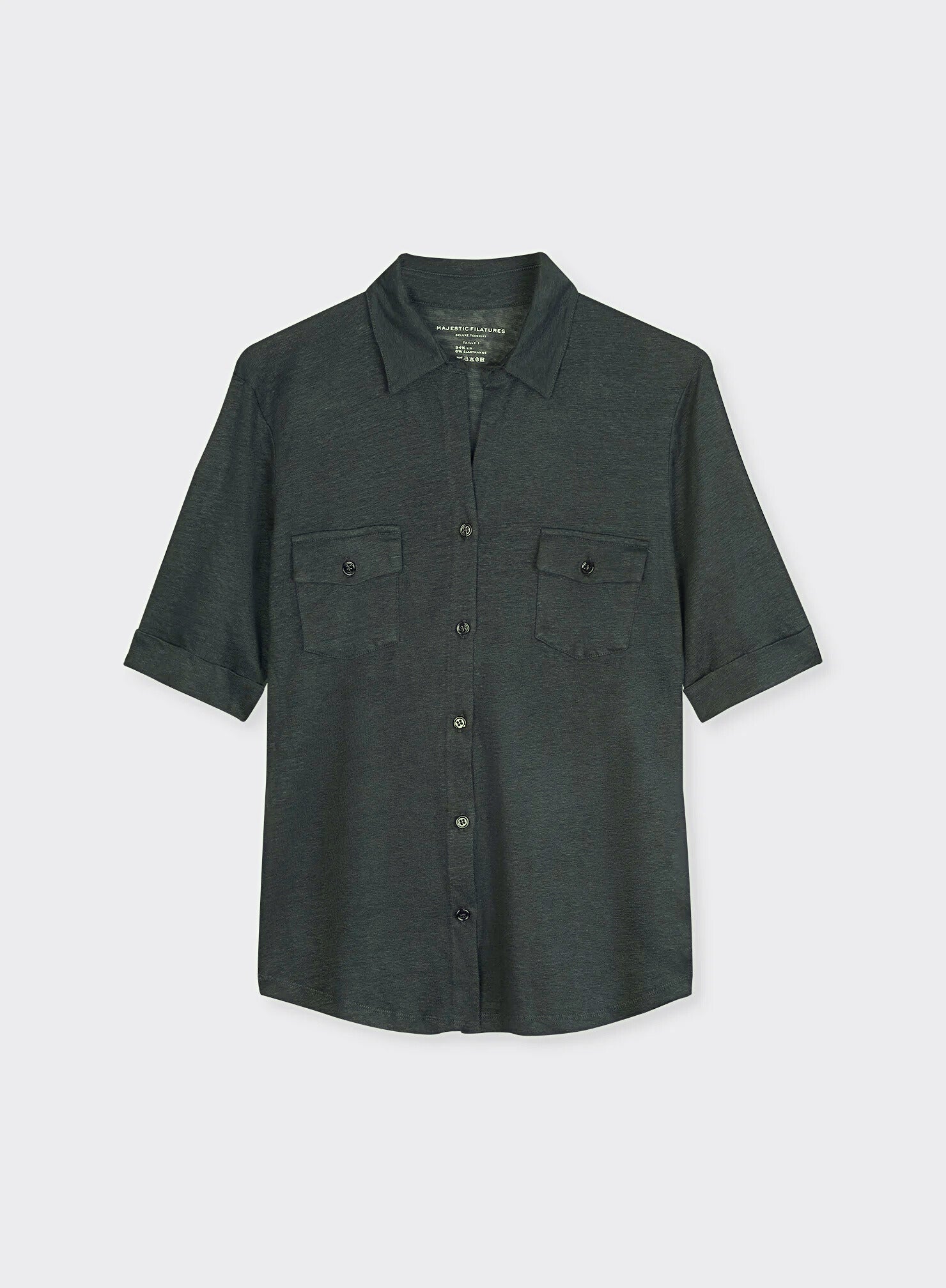 Majestic Filatures Hør Skjorte Elephant