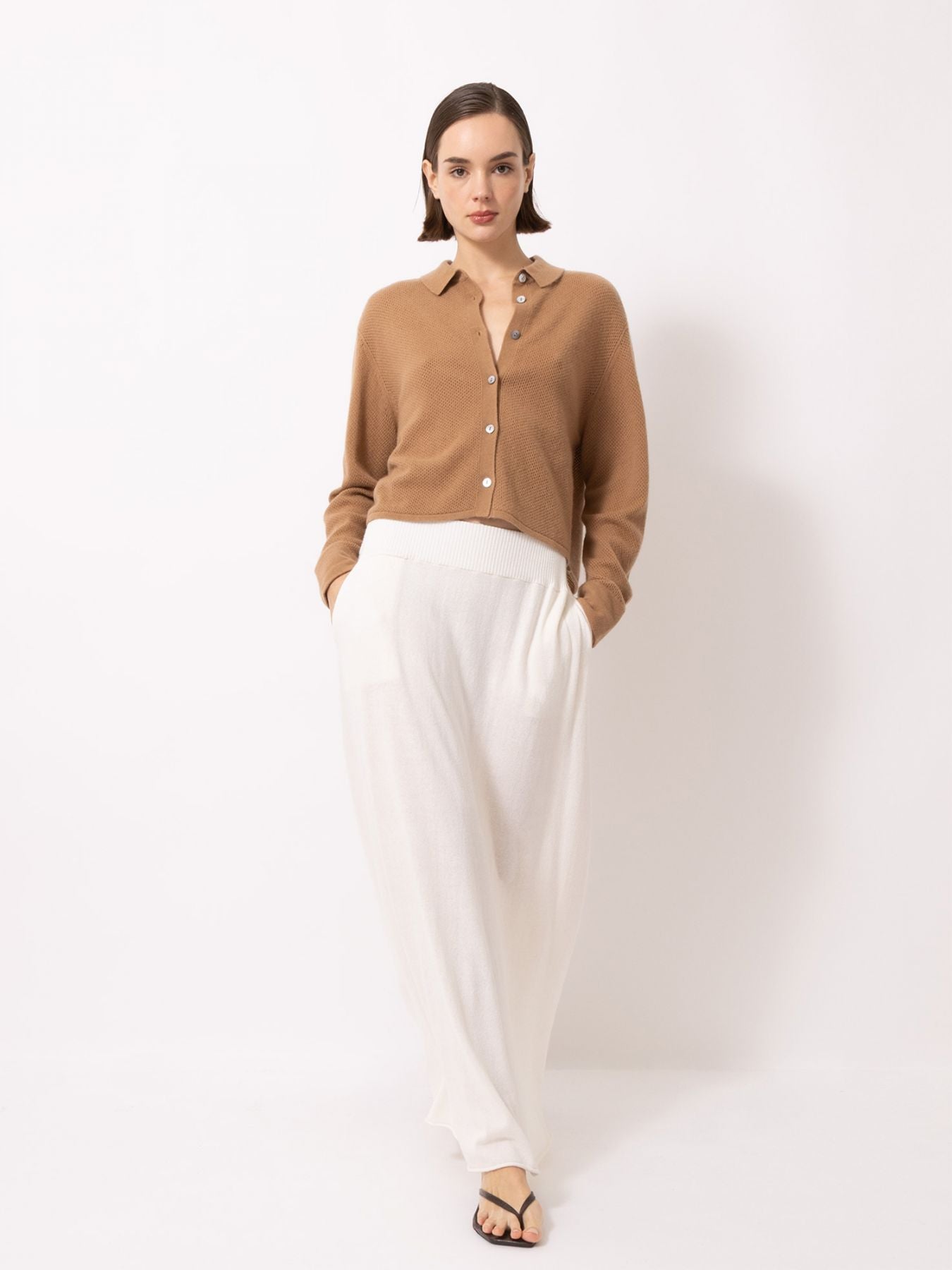 FTC Cashmere Struktureret Skjorte