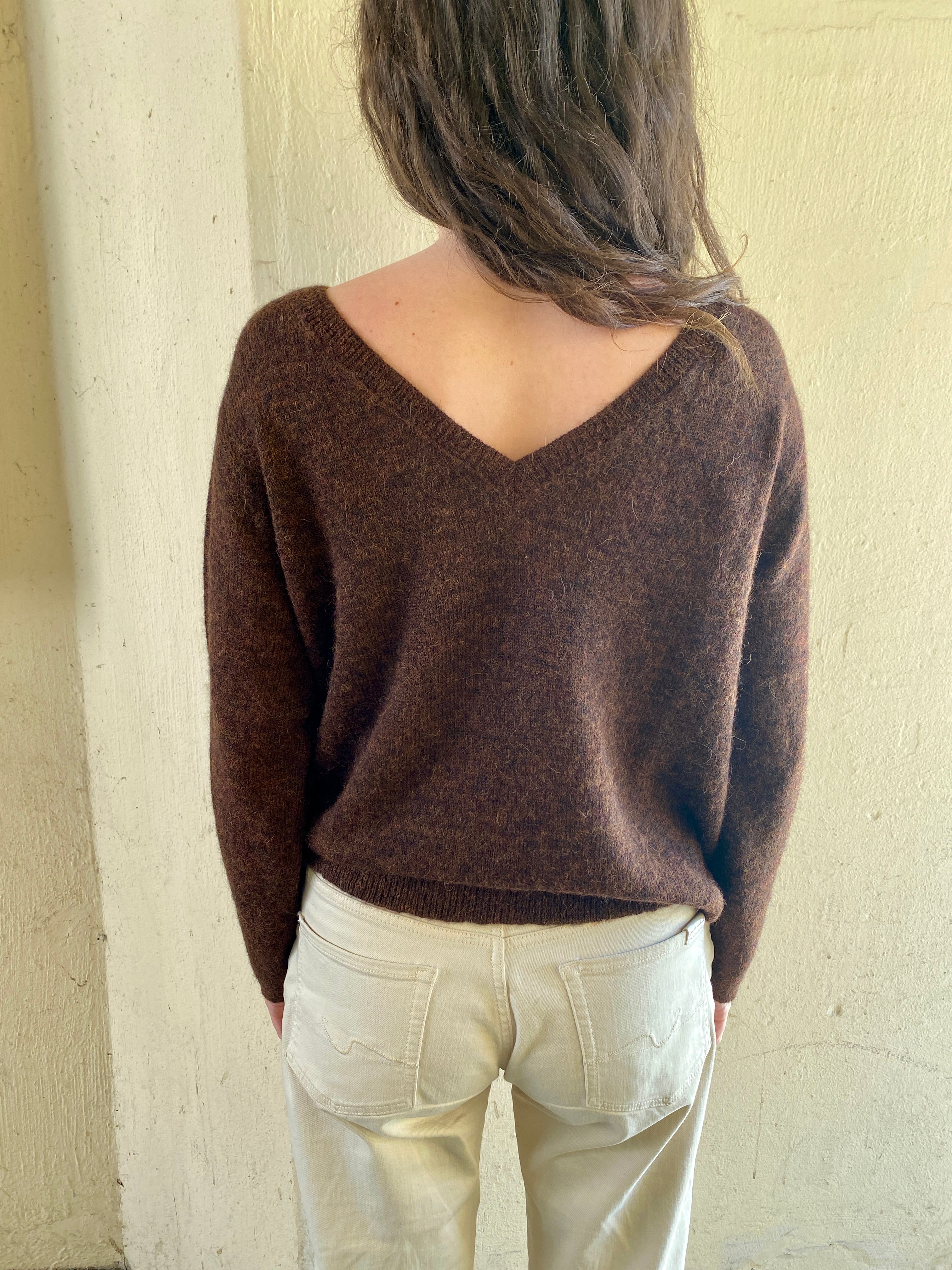Alrø Ange Alpaka Vendbar Sweater