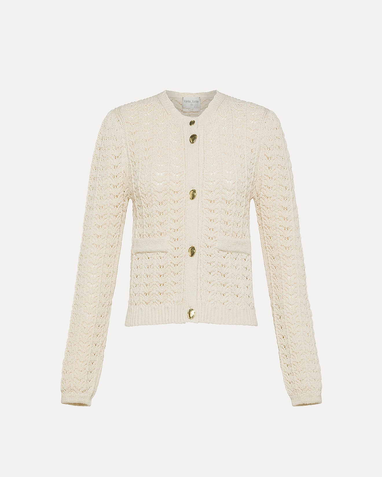 Forte Forte 14662 Elegant Cotton Cardigan