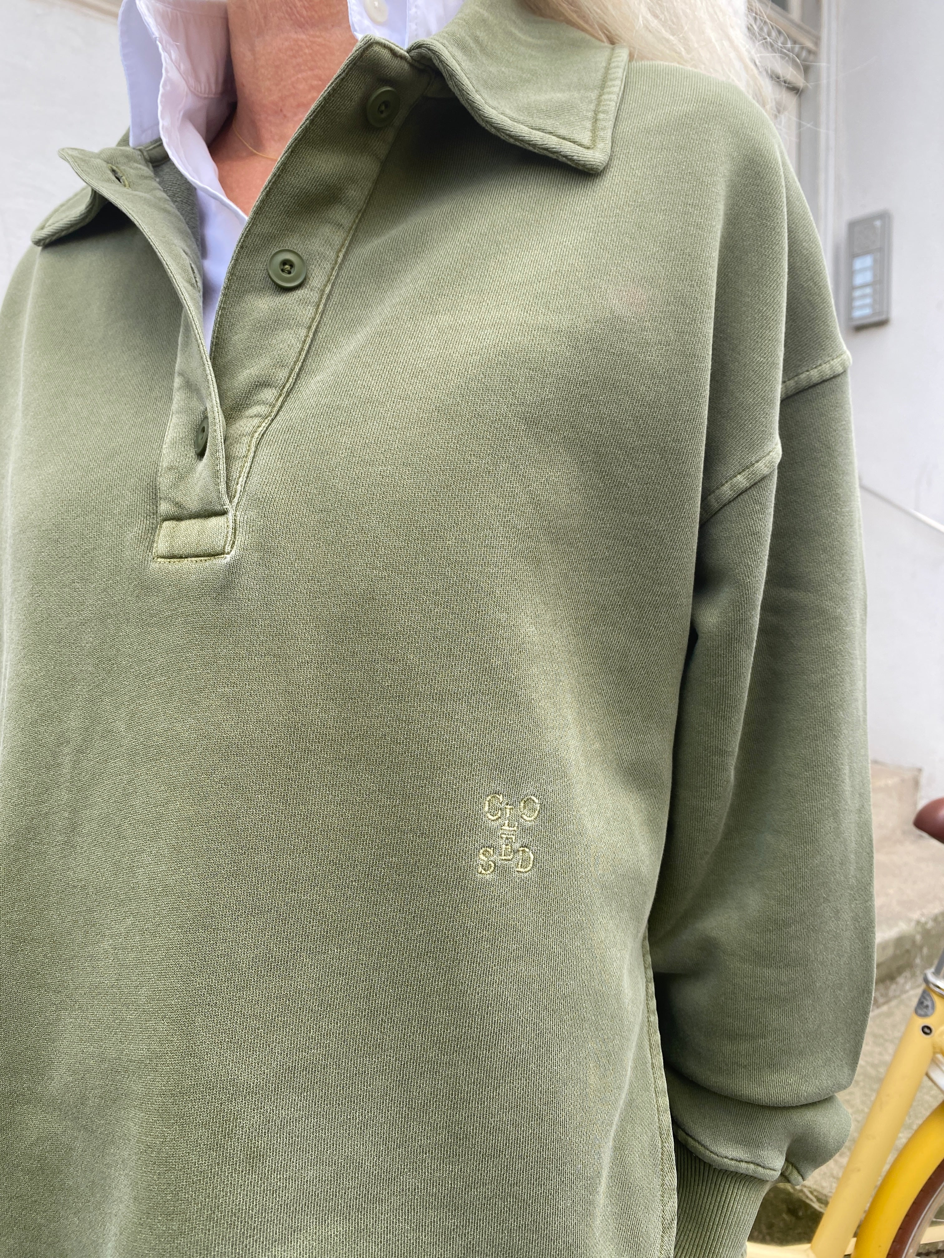 Closed Rugby Shirt Army Green