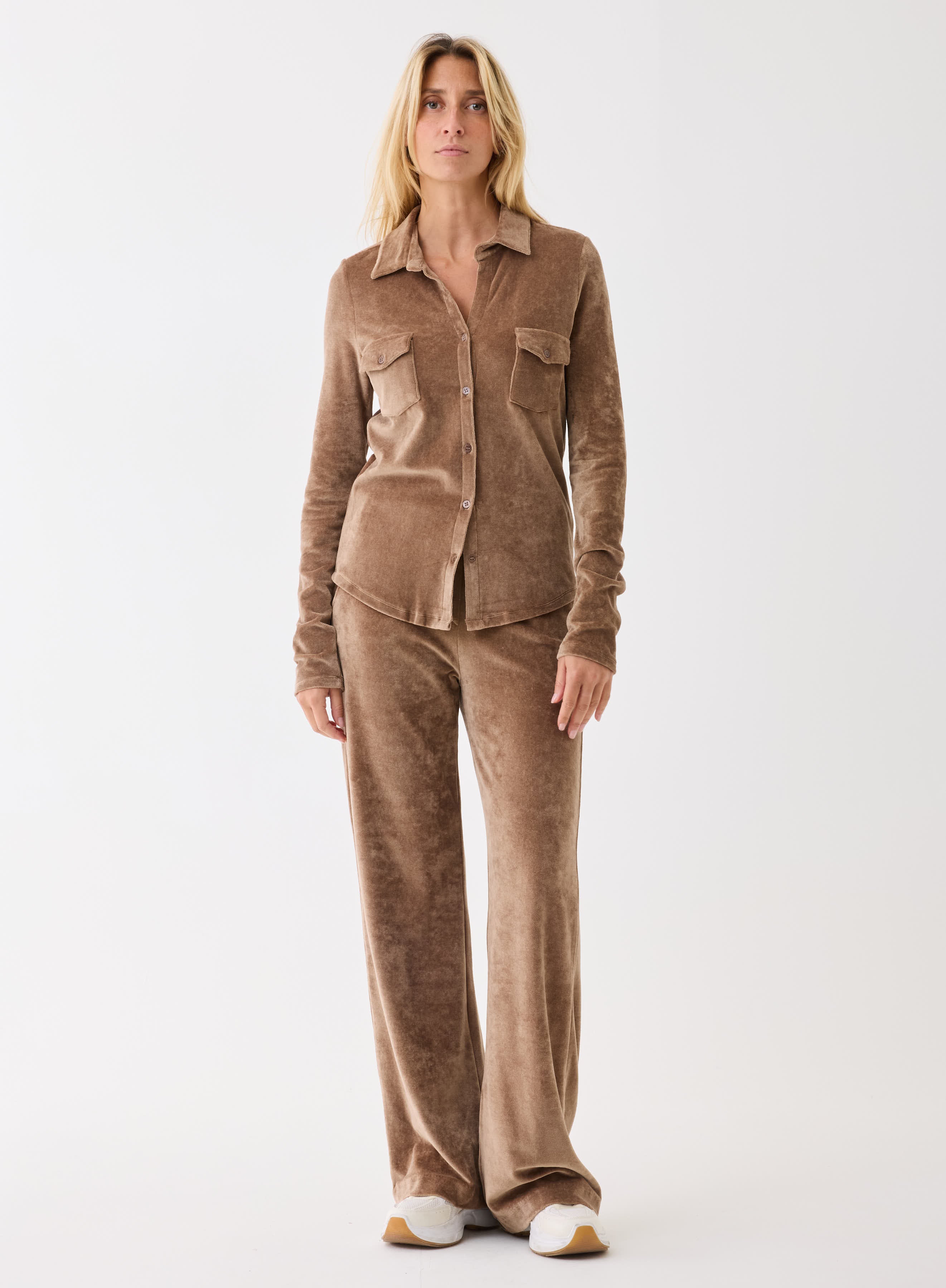 Majestic Filatures Velour Skjorte