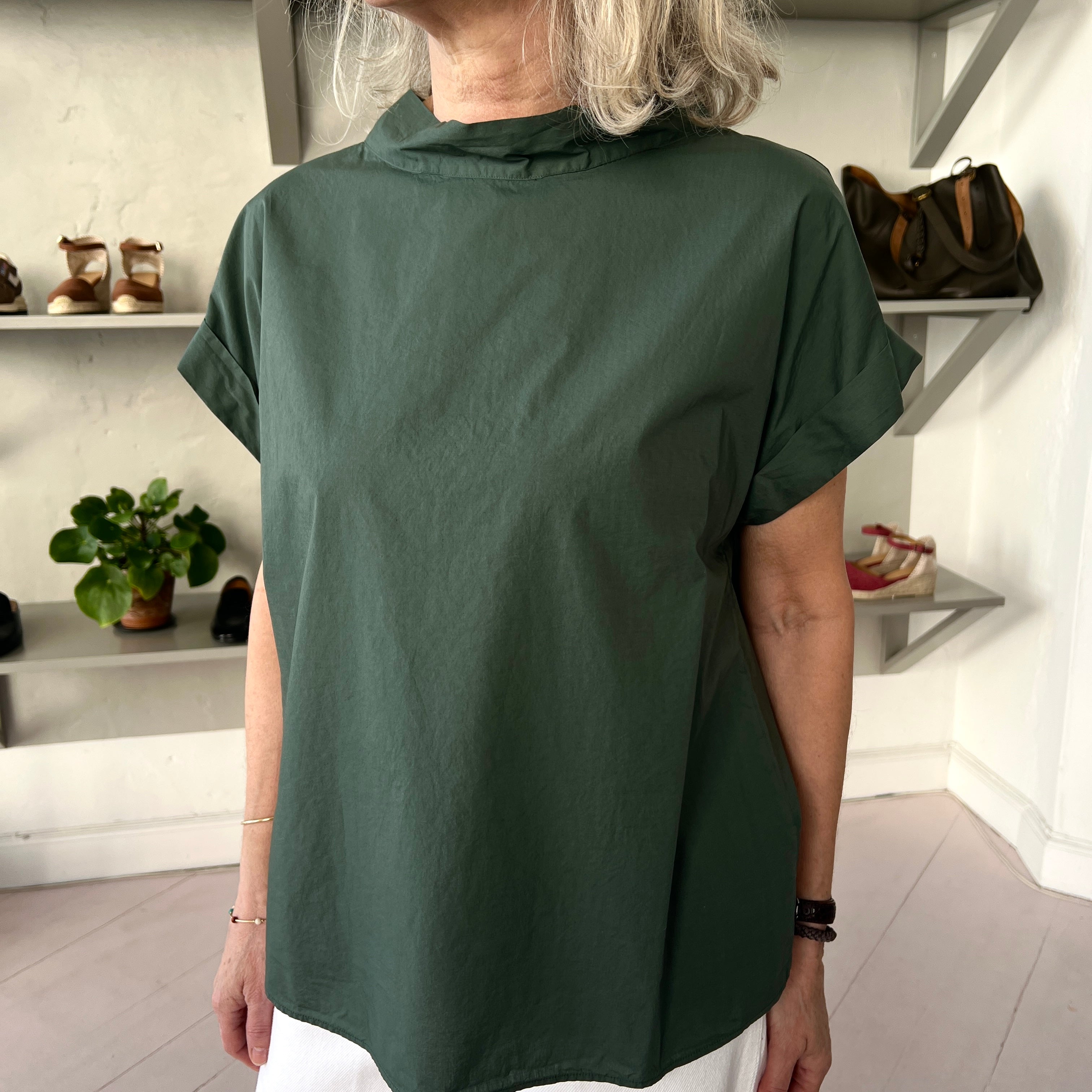 Xacus Claire Bluse Grøn