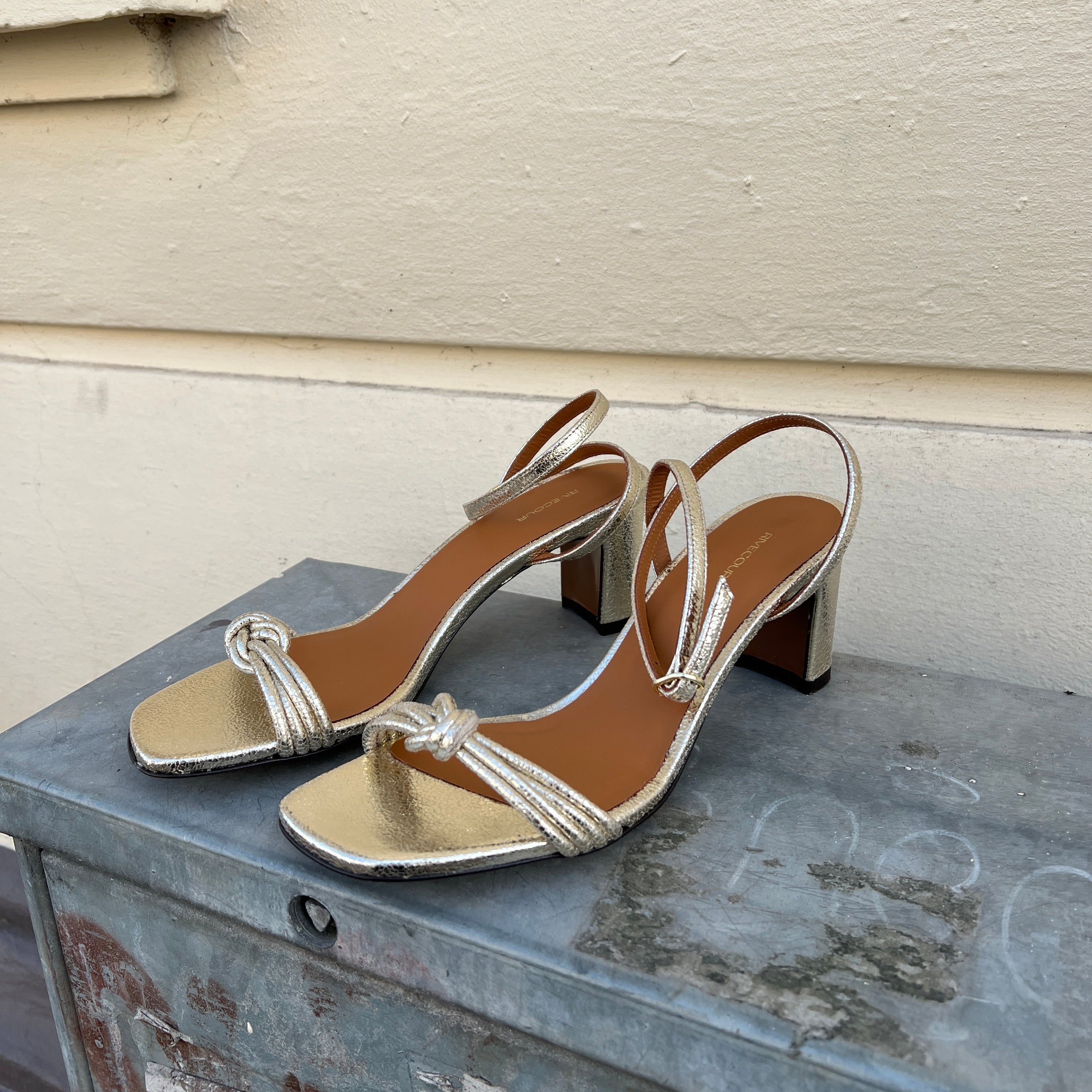 Rivecour 511 Sandaler Hvidguld