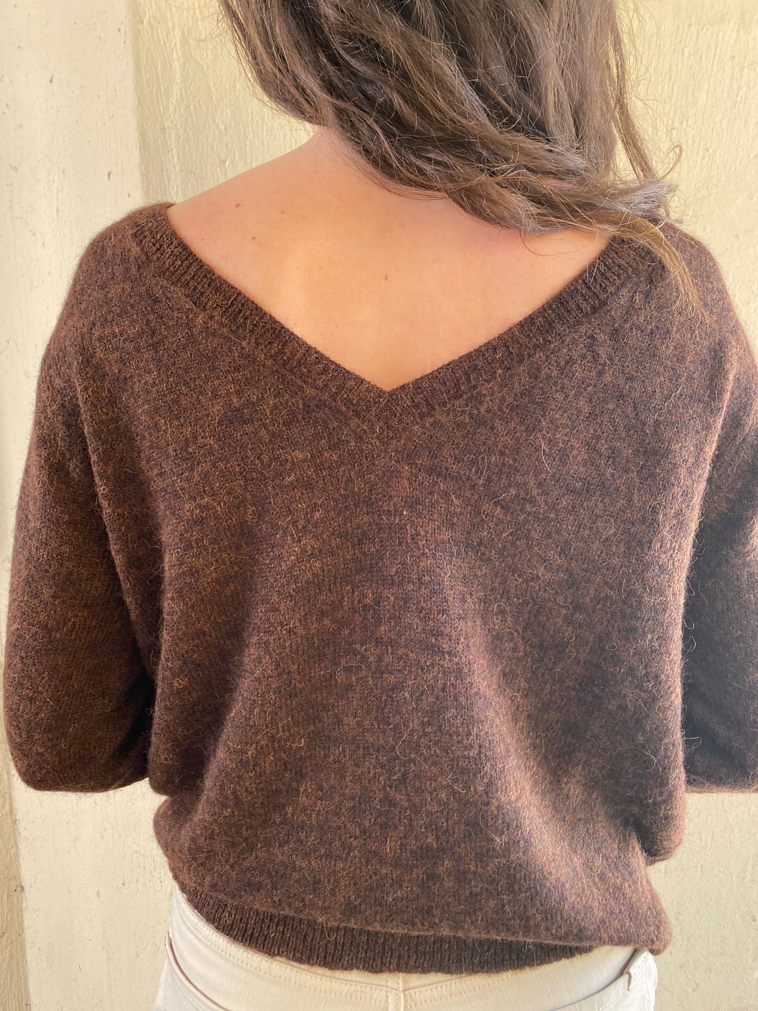 Alrø Ange Alpaka Vendbar Sweater