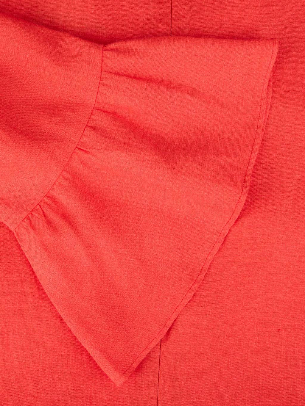 Stenströms Lindsay Hør Kjole Rød