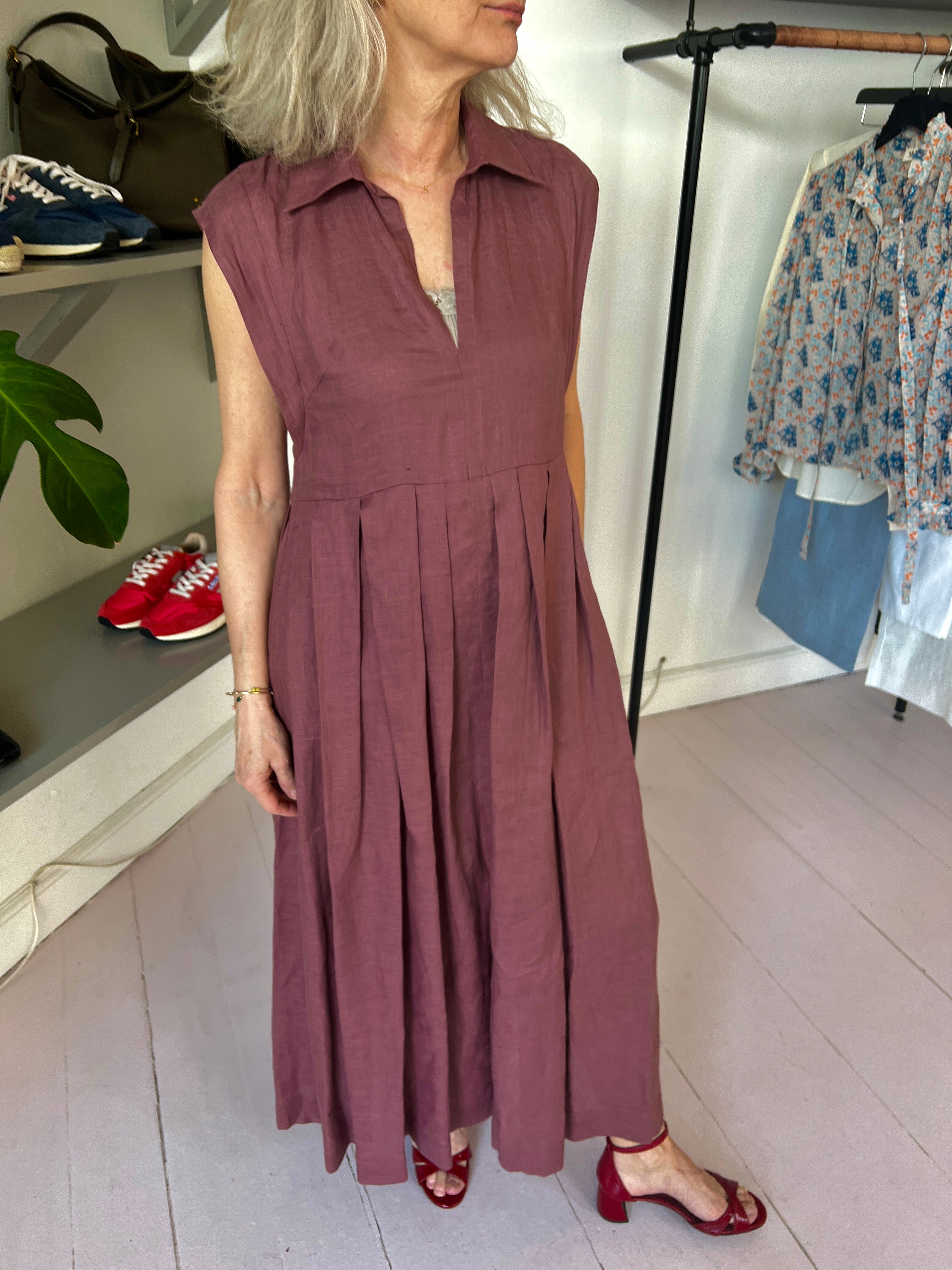 Semicouture Savanna Hør Kjole