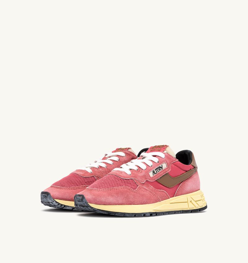 Autry Reelwind Ruskind Sneakers Strawberry Sugar/Coconut