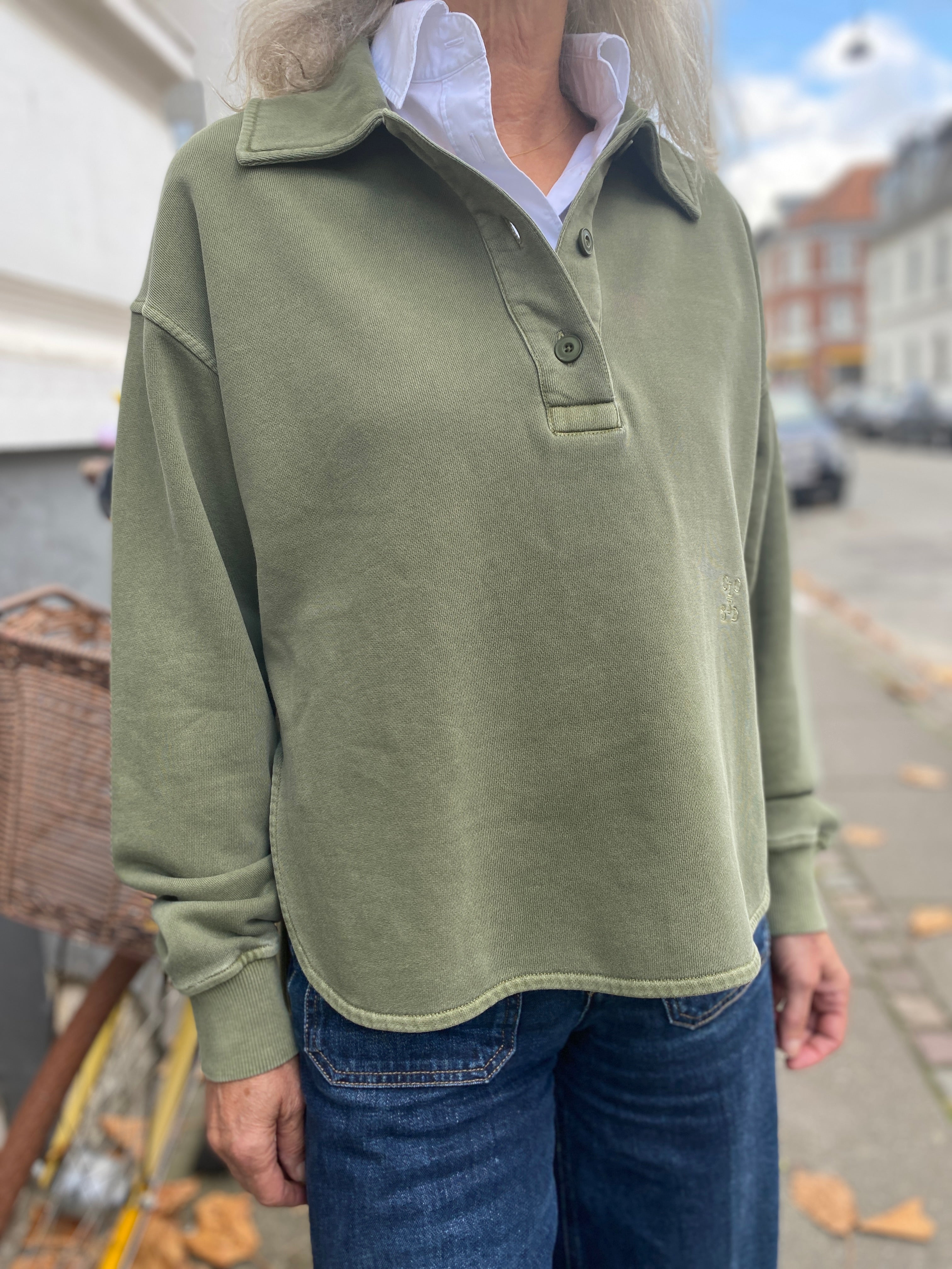 Closed Rugby Shirt Army Green