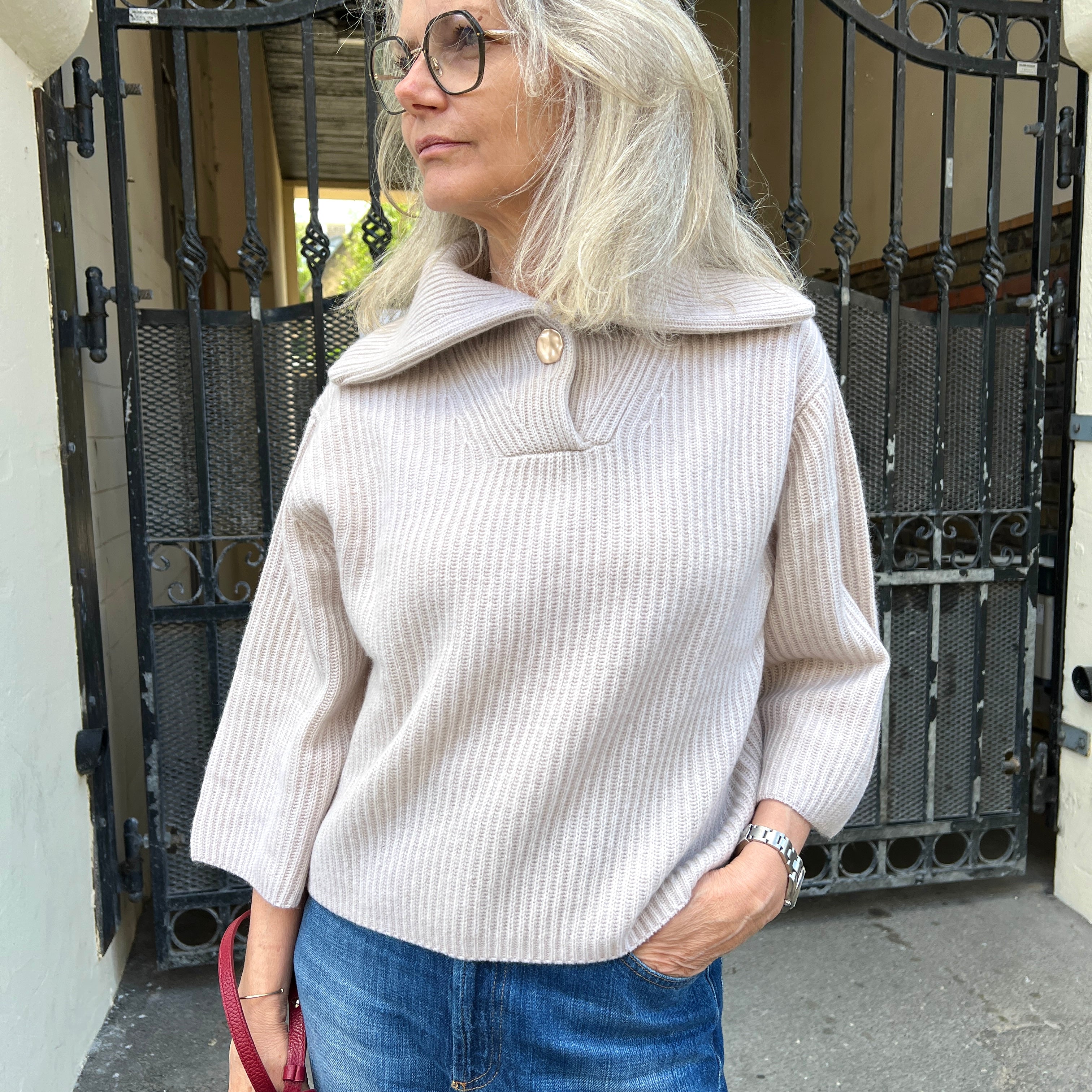 FTC Cashmere Troyer Strik