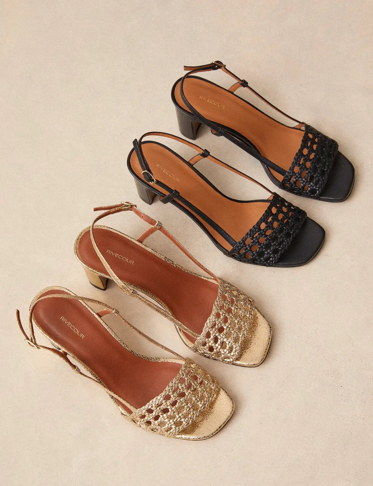 Rivecour 592 Sandaler Noir