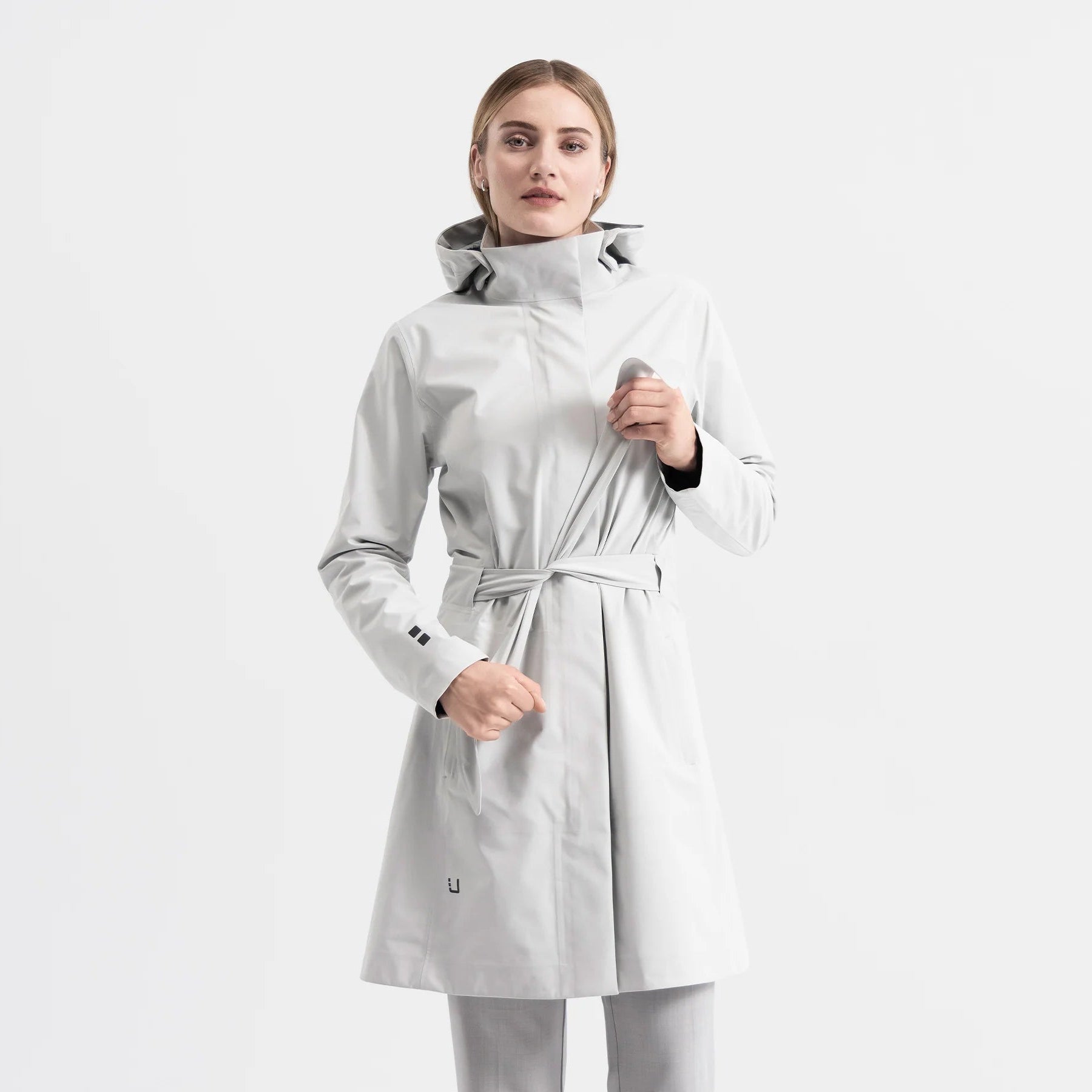 UBR Elektra Regnfrakke Chalk