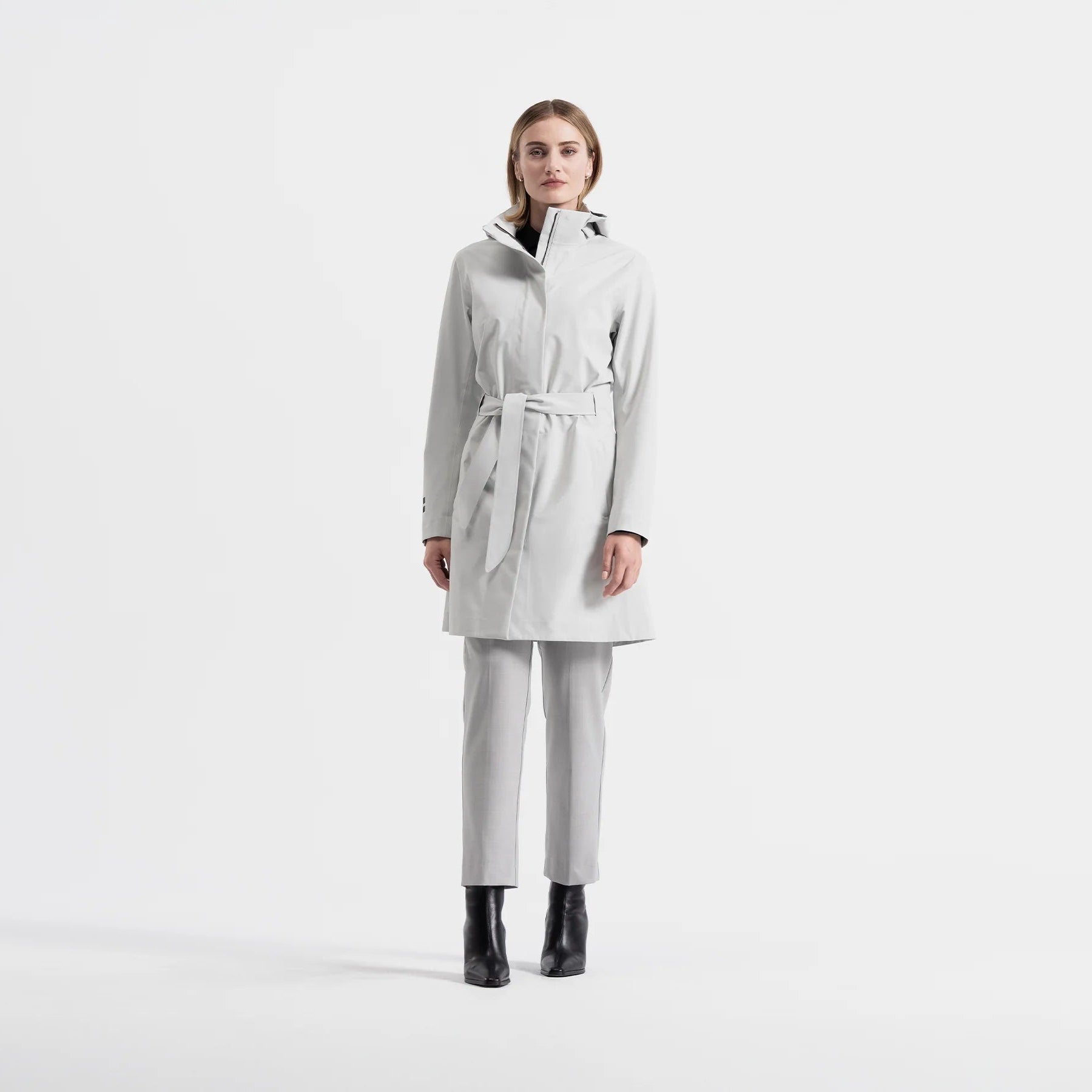 UBR Elektra Regnfrakke Chalk