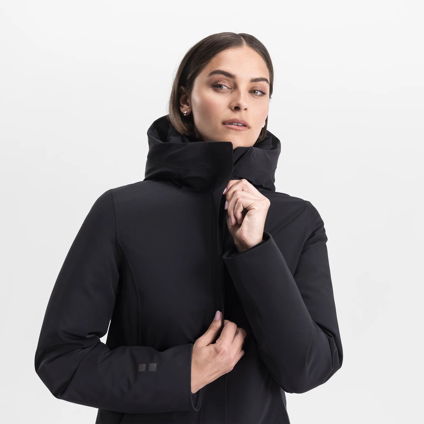 UBR White Heat Down Parka Black