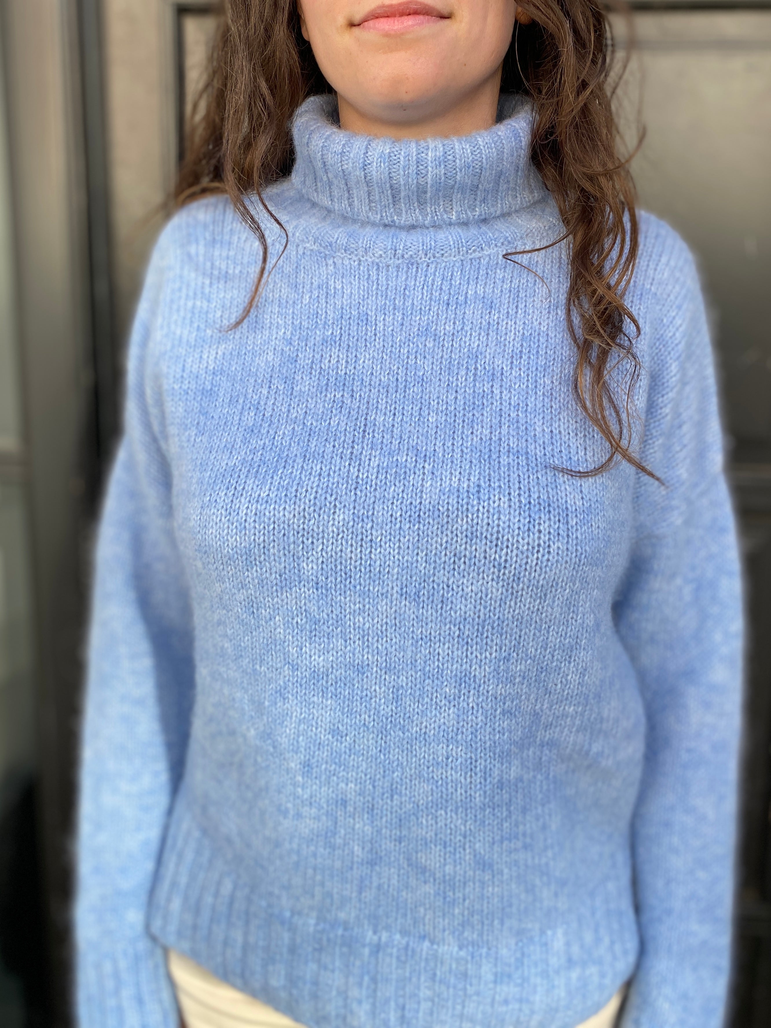 Alrø Madeleine Alpaka Rullekrave Sweater