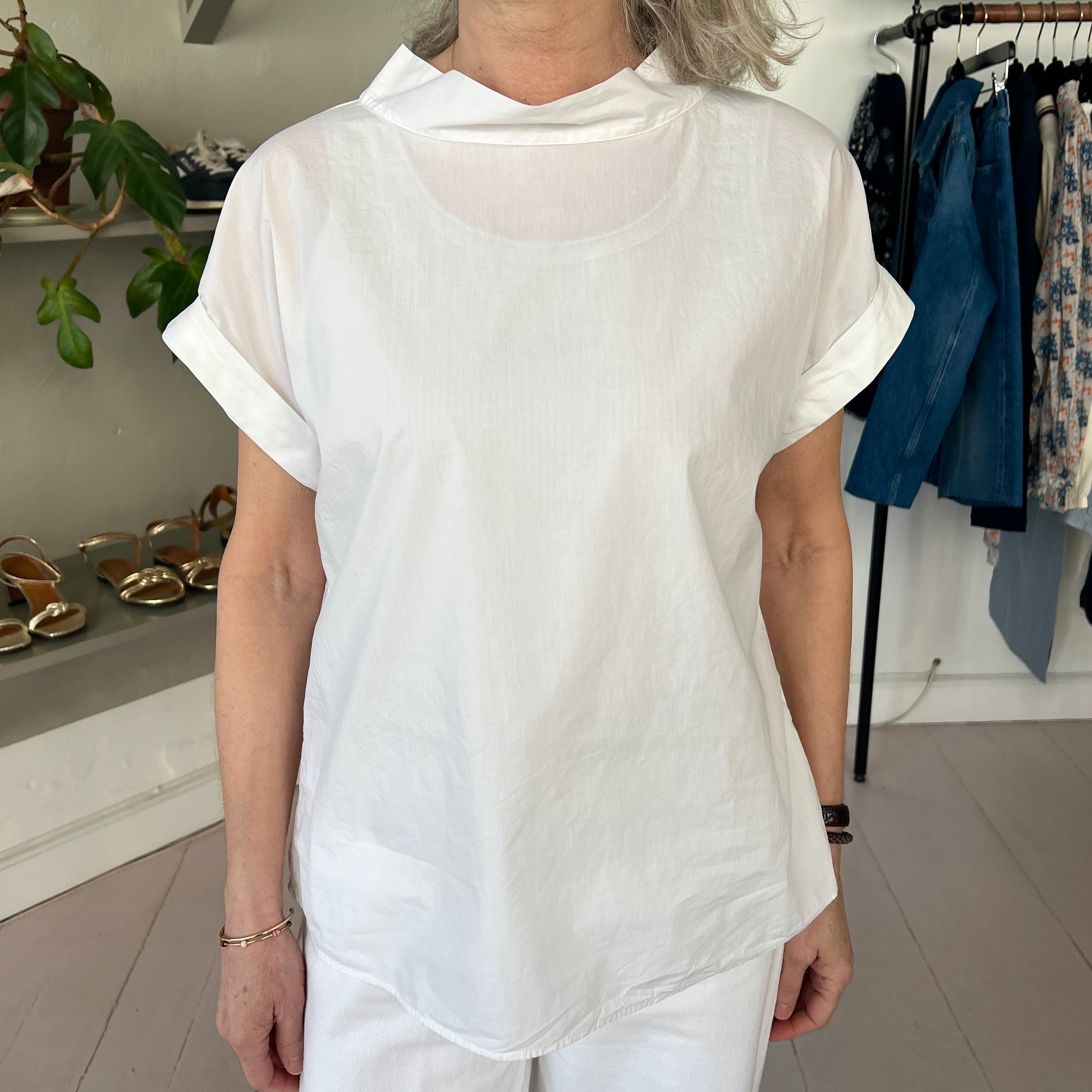 Xacus Claire Bluse Hvid