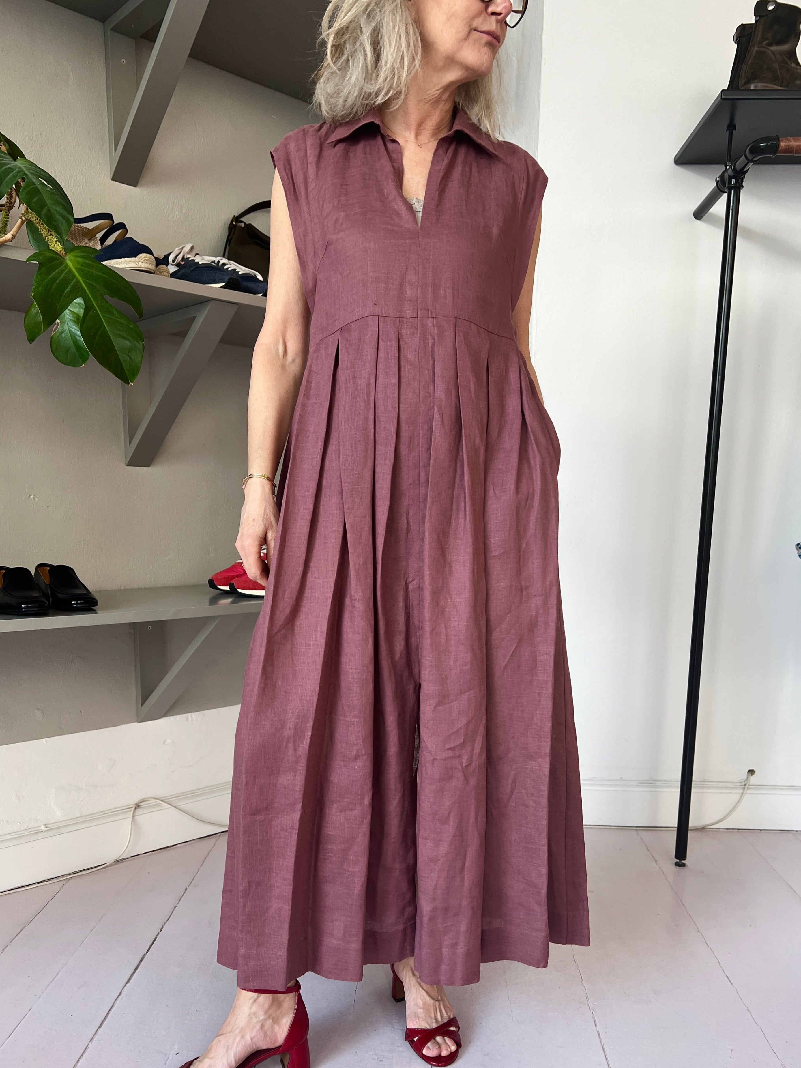 Semicouture Savanna Hør Kjole