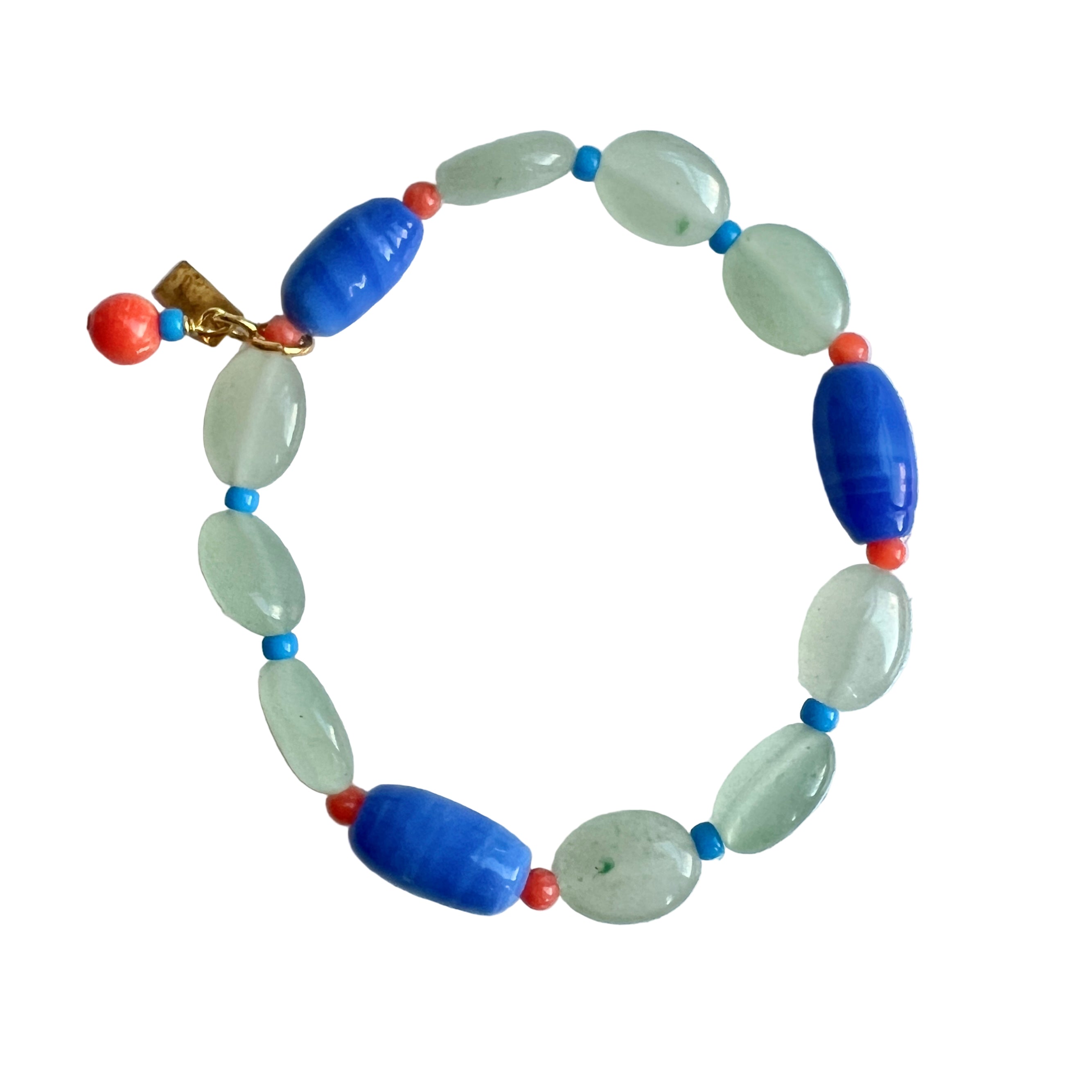 Limkilde Armbånd Blå Perler