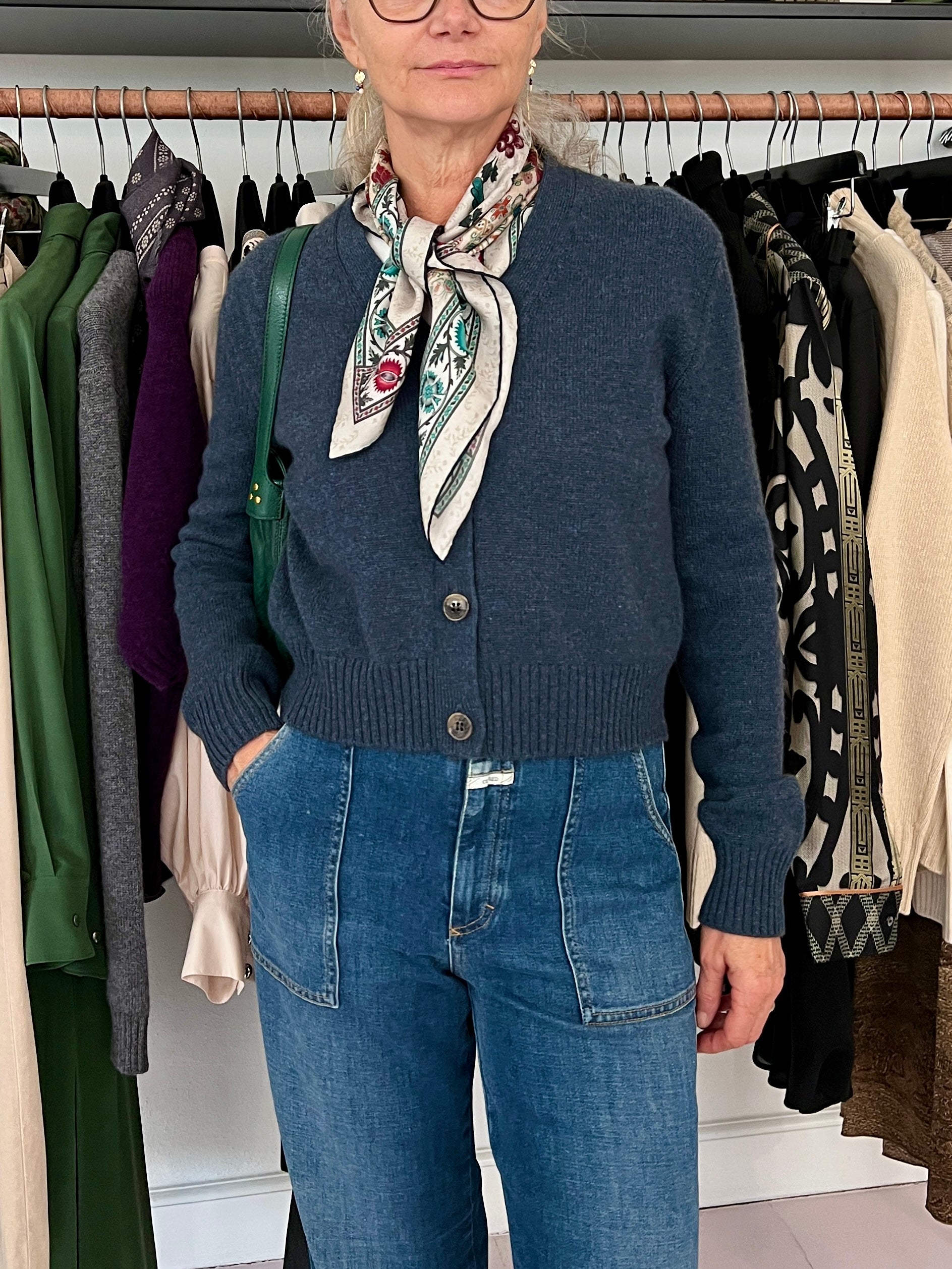 Lisa Yang Marion Cardigan Night Fall
