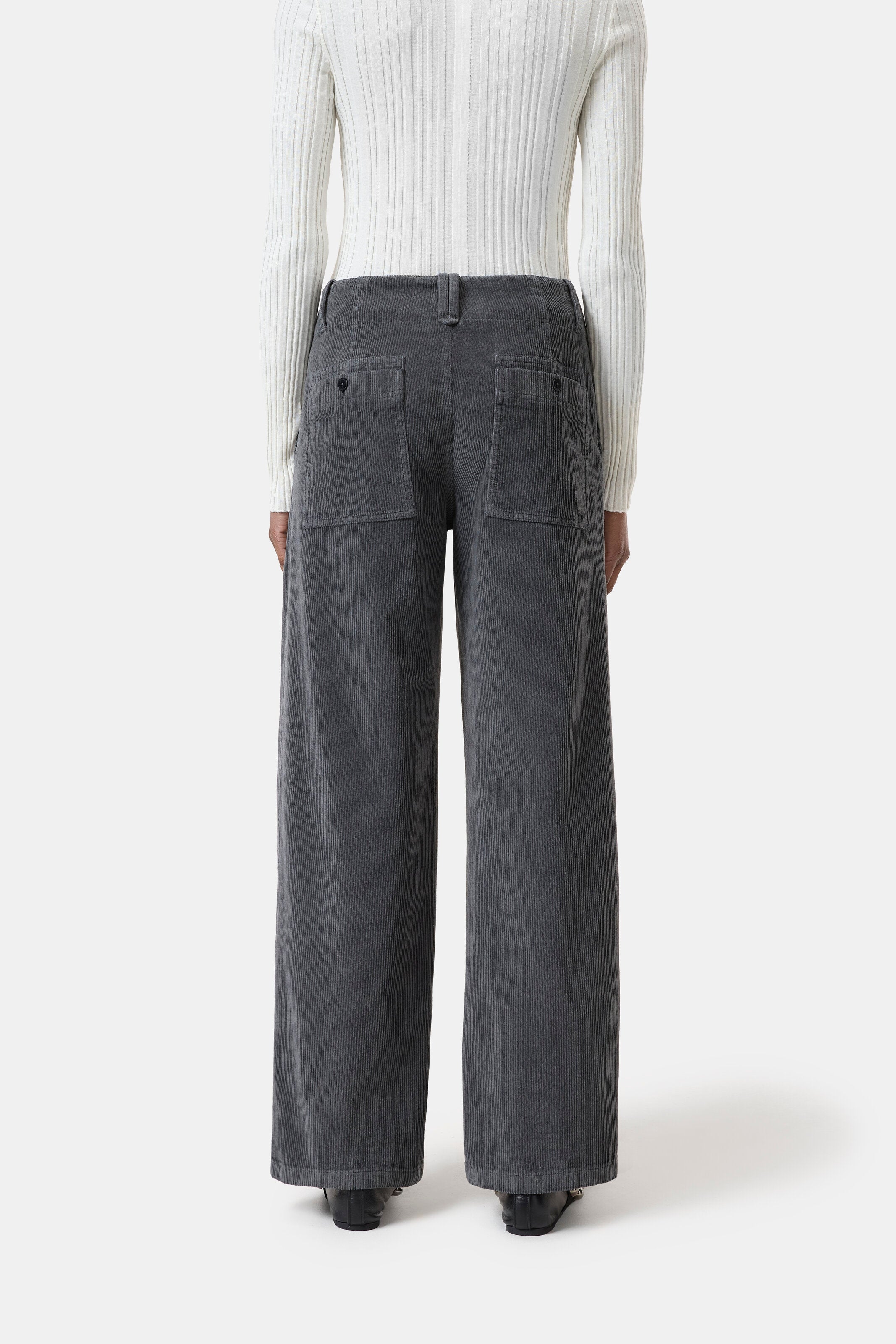 Closed Selma Fløjlsbukser Cosmic Grey
