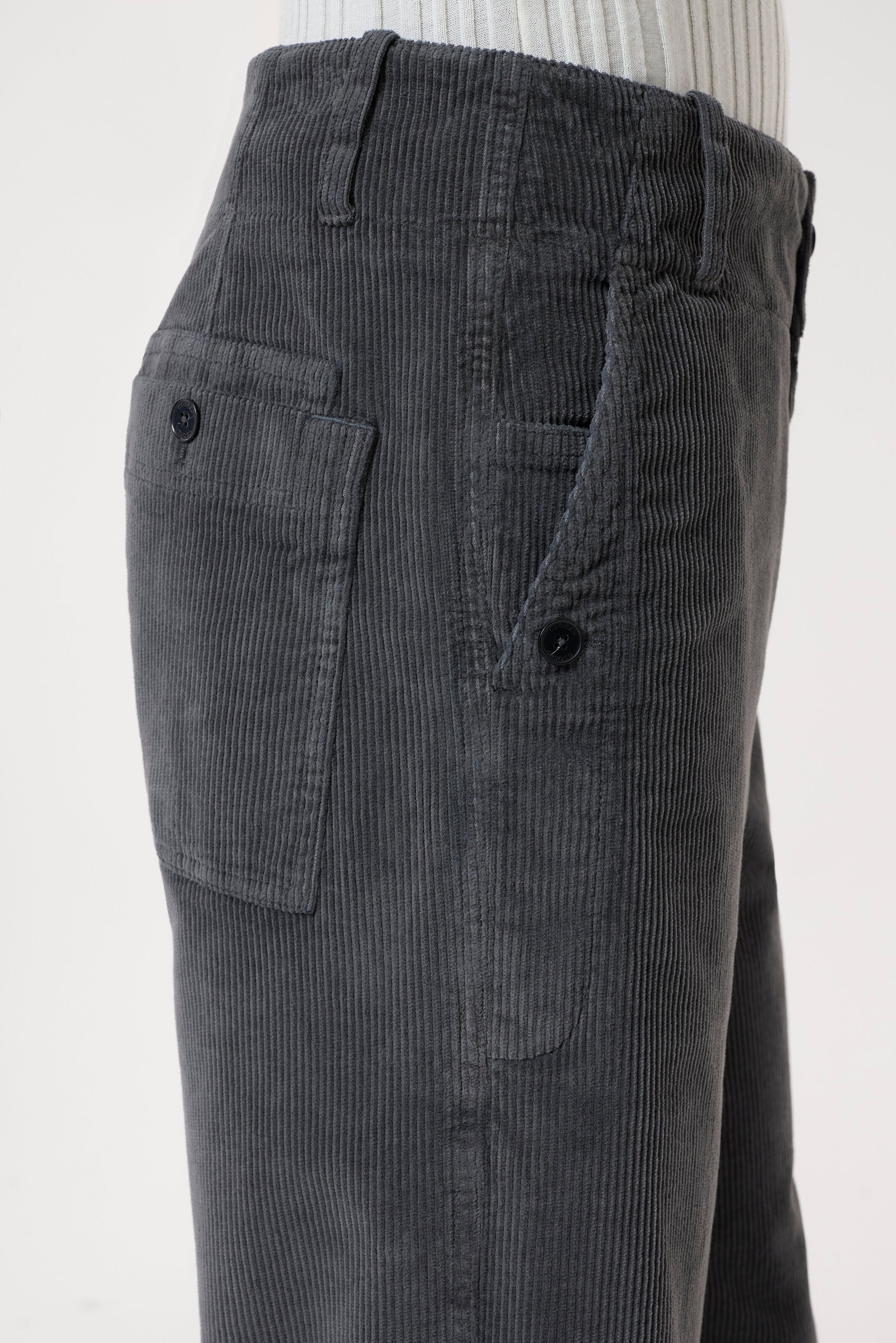 Closed Selma Fløjlsbukser Cosmic Grey