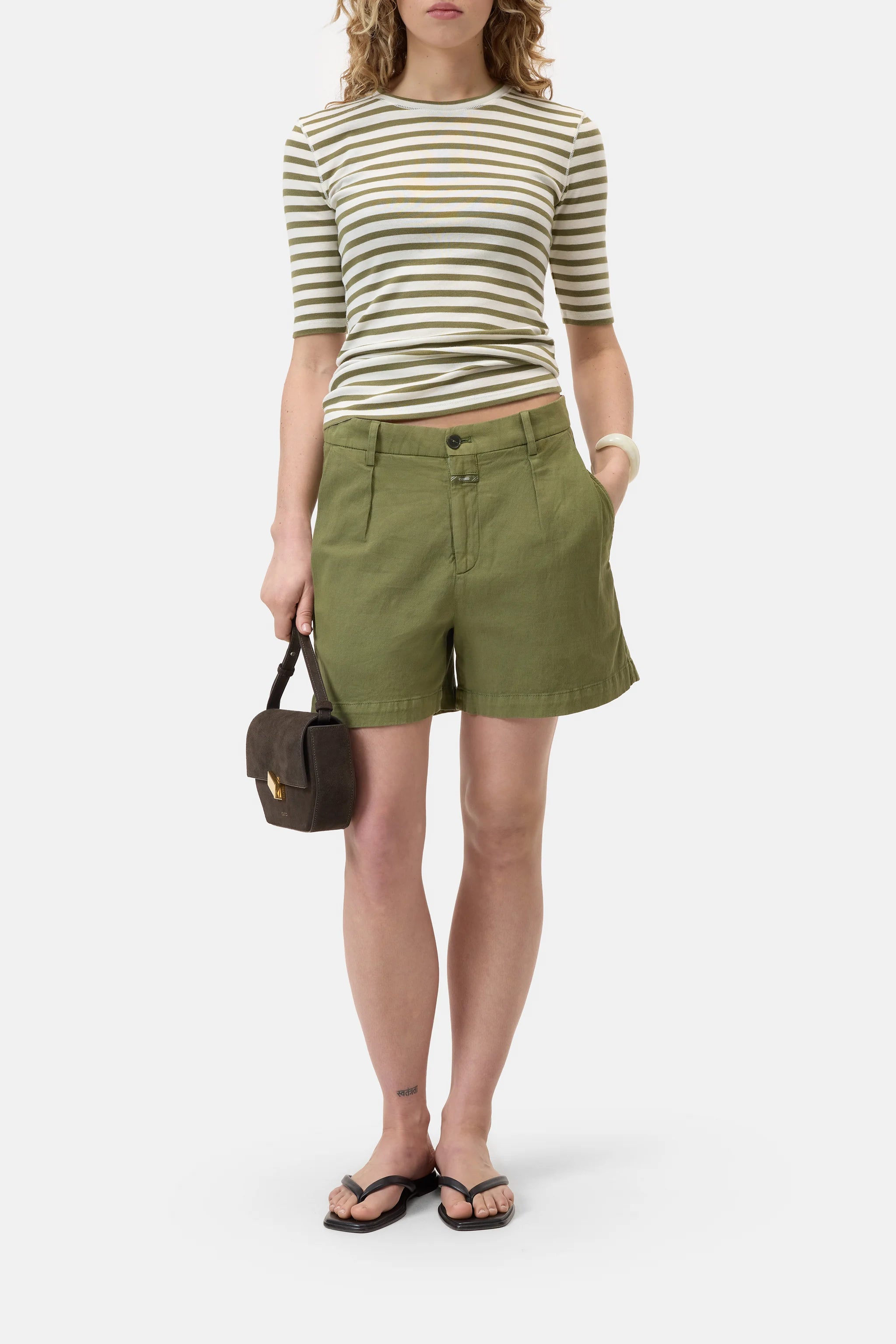 Closed T-shirt Hunter Green