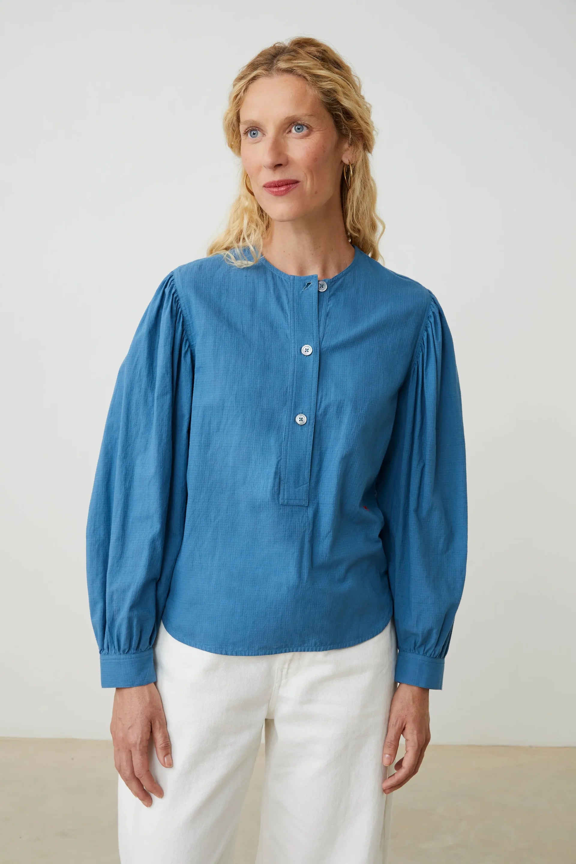 Moismont Mani Bluse Nr. 830 Indigo