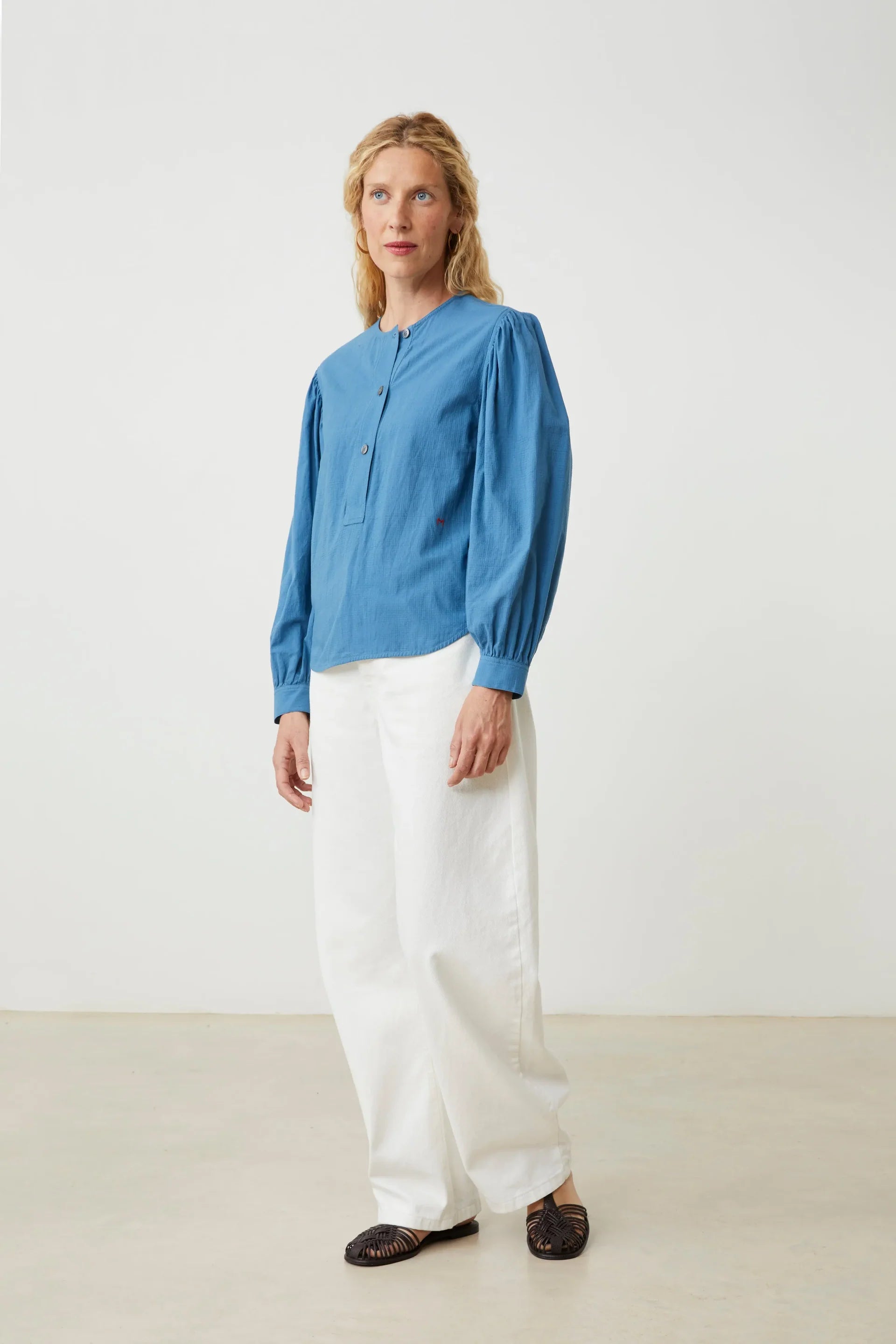 Moismont Mani Bluse Nr. 830 Indigo