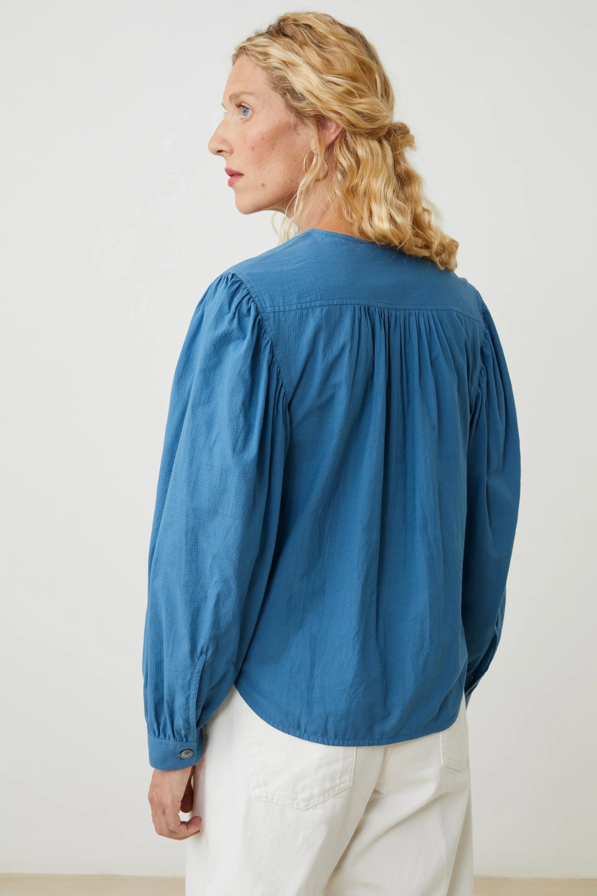 Moismont Mani Bluse Nr. 830 Indigo