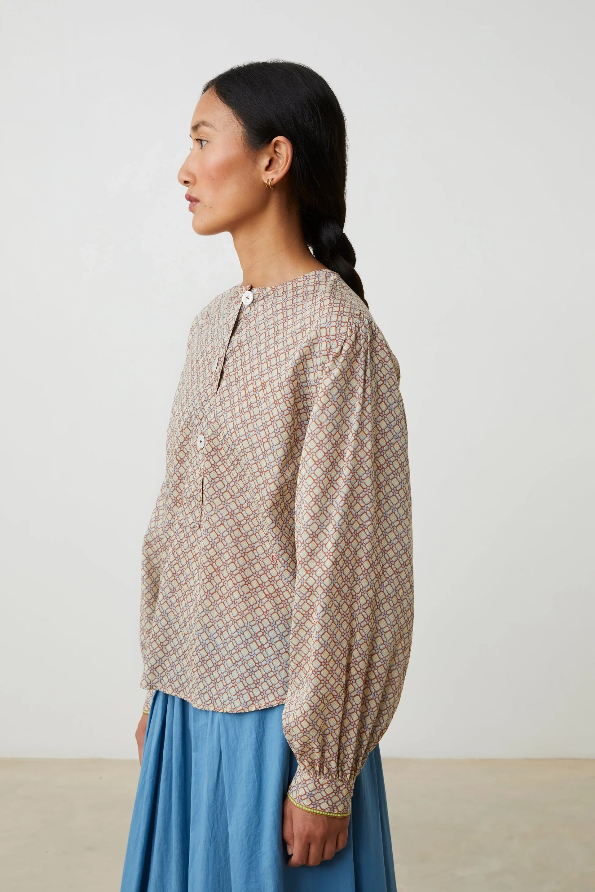 Moismont Mani Bluse Nr. 830 Collette Agate