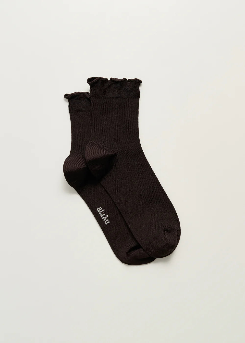 Aiayu Cotton Frill Sock