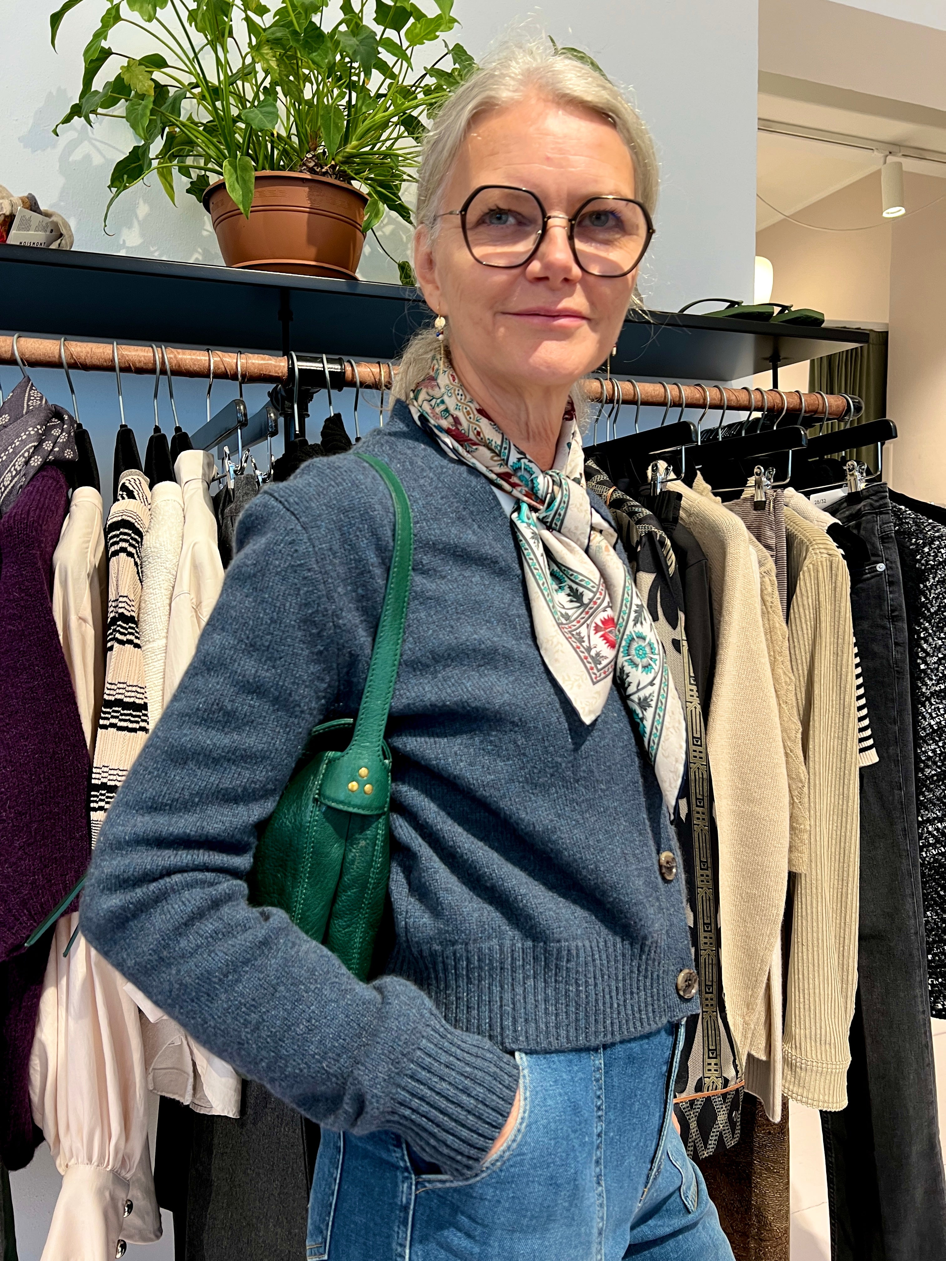 Lisa Yang Marion Cardigan Night Fall