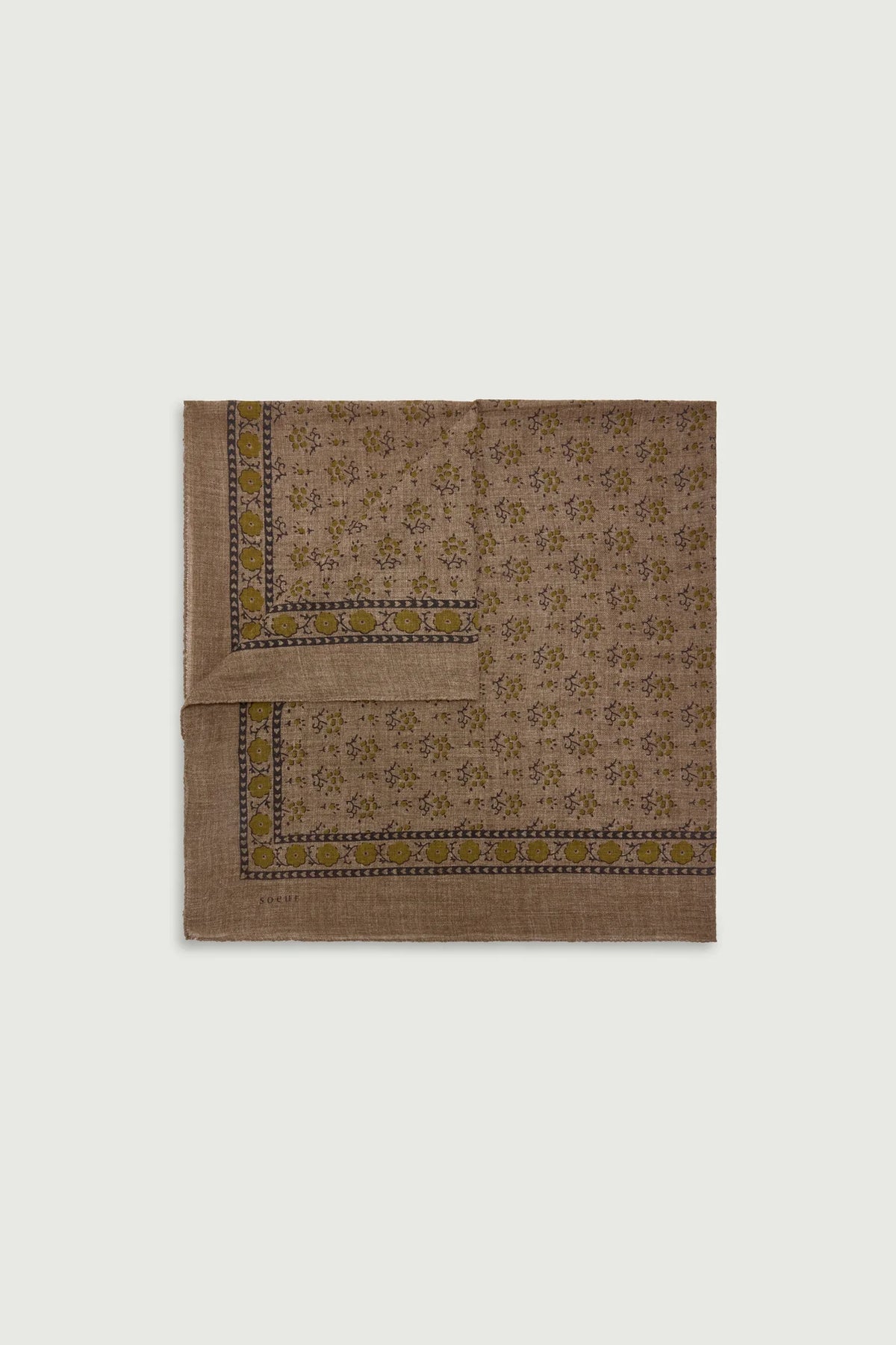 Soeur Uld Classique Tørklæde Taupe