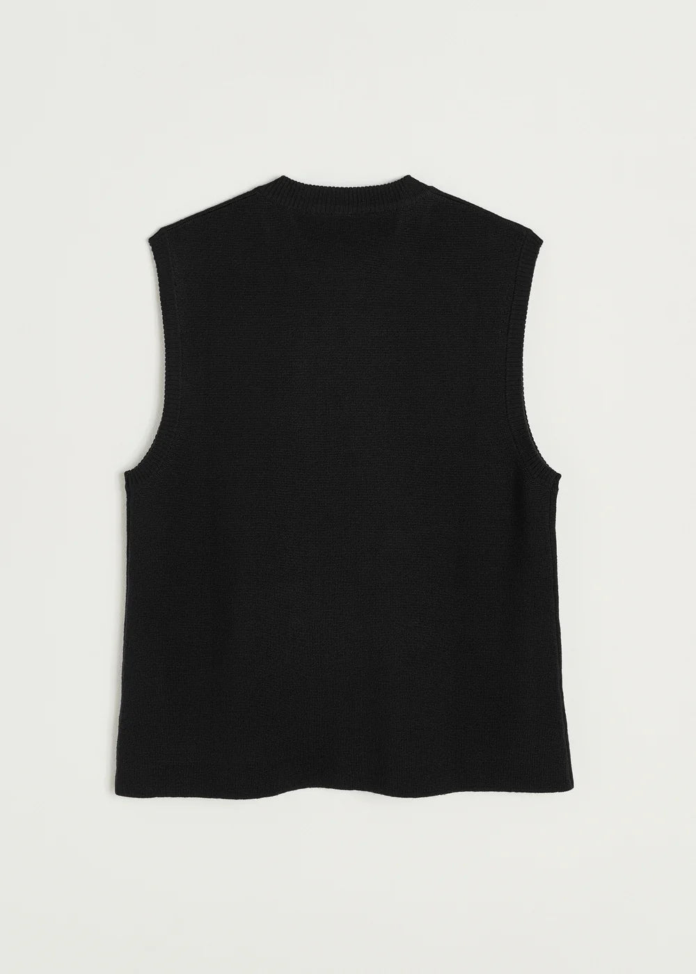 Aiayu Elva Merinould Vest Black