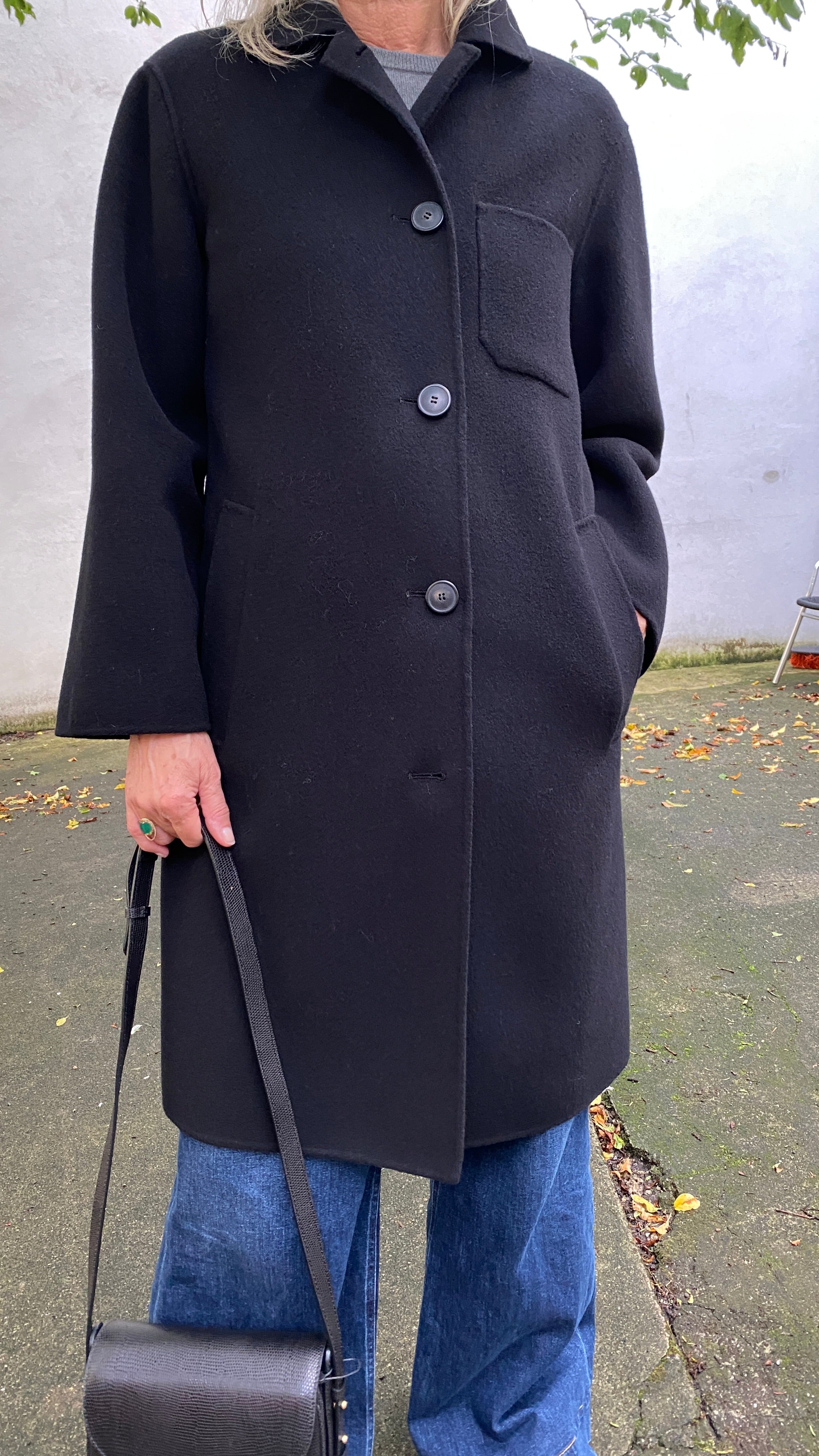 Max Mara Weekend Zenone Frakke Black