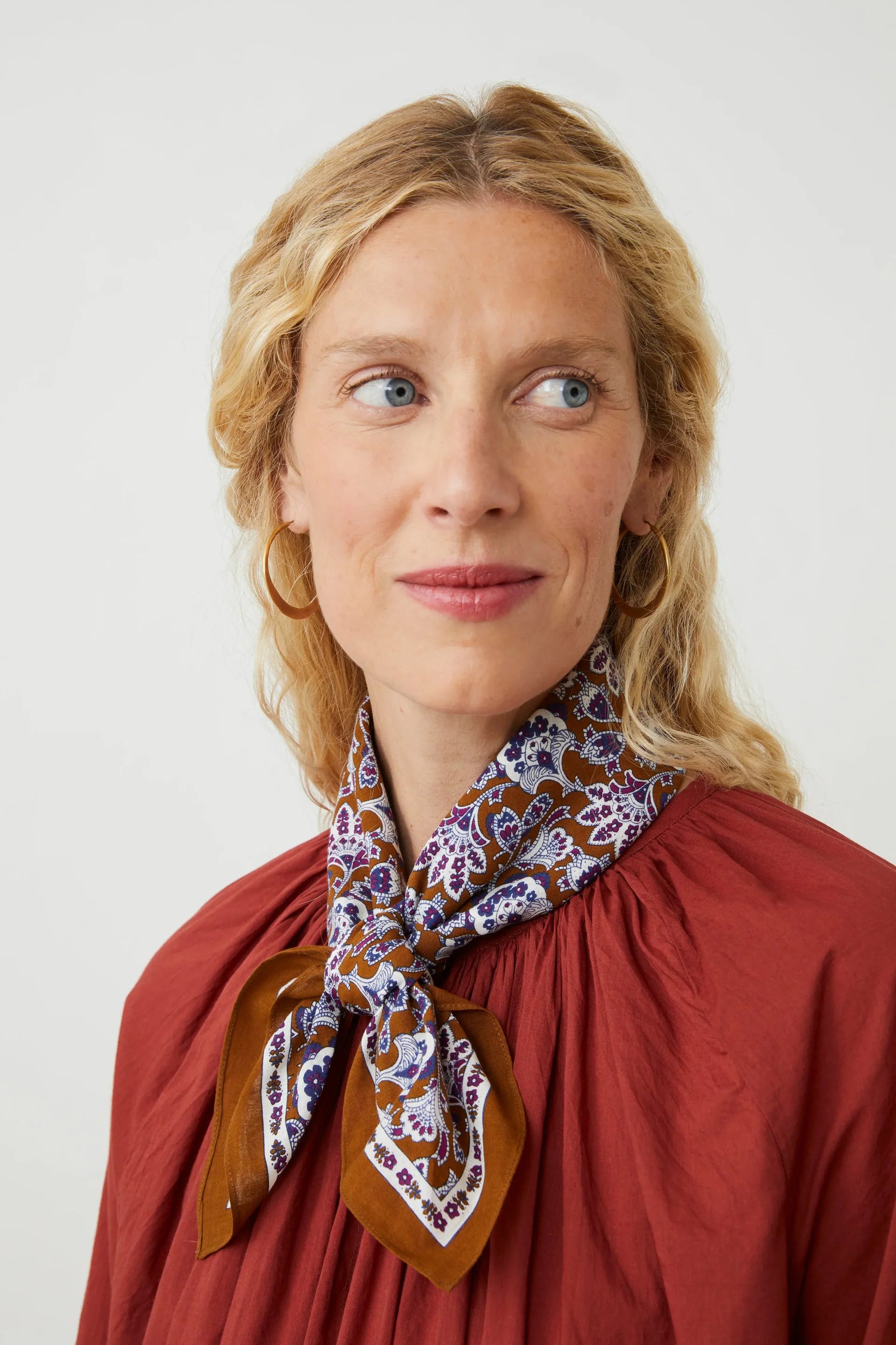 Moismont India Tørklæde Nr. 764 Earth