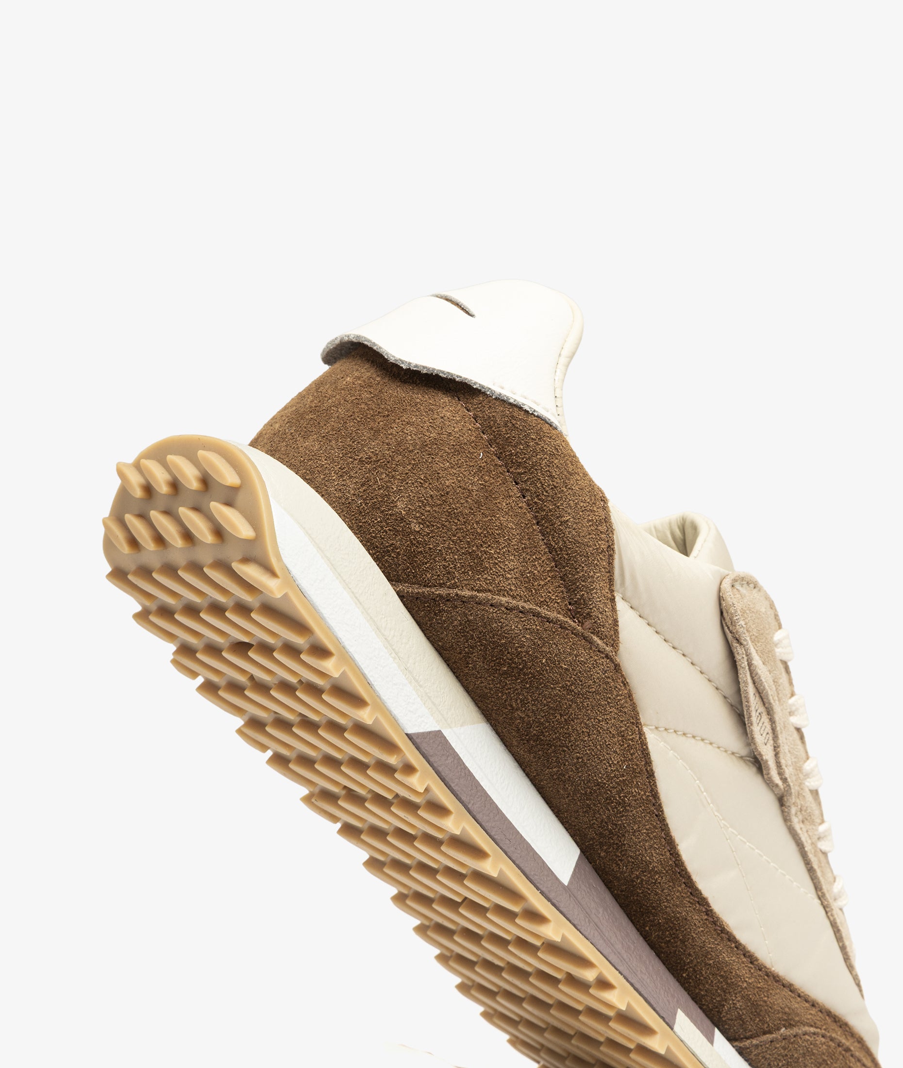 Ghôud Rush M9 Oister Beige And Amber Nylon/Suede