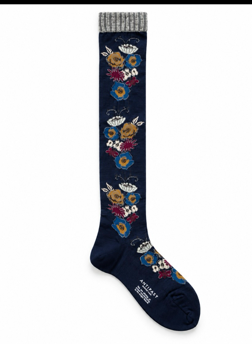 Antipast Cokrico knæstrømper navy