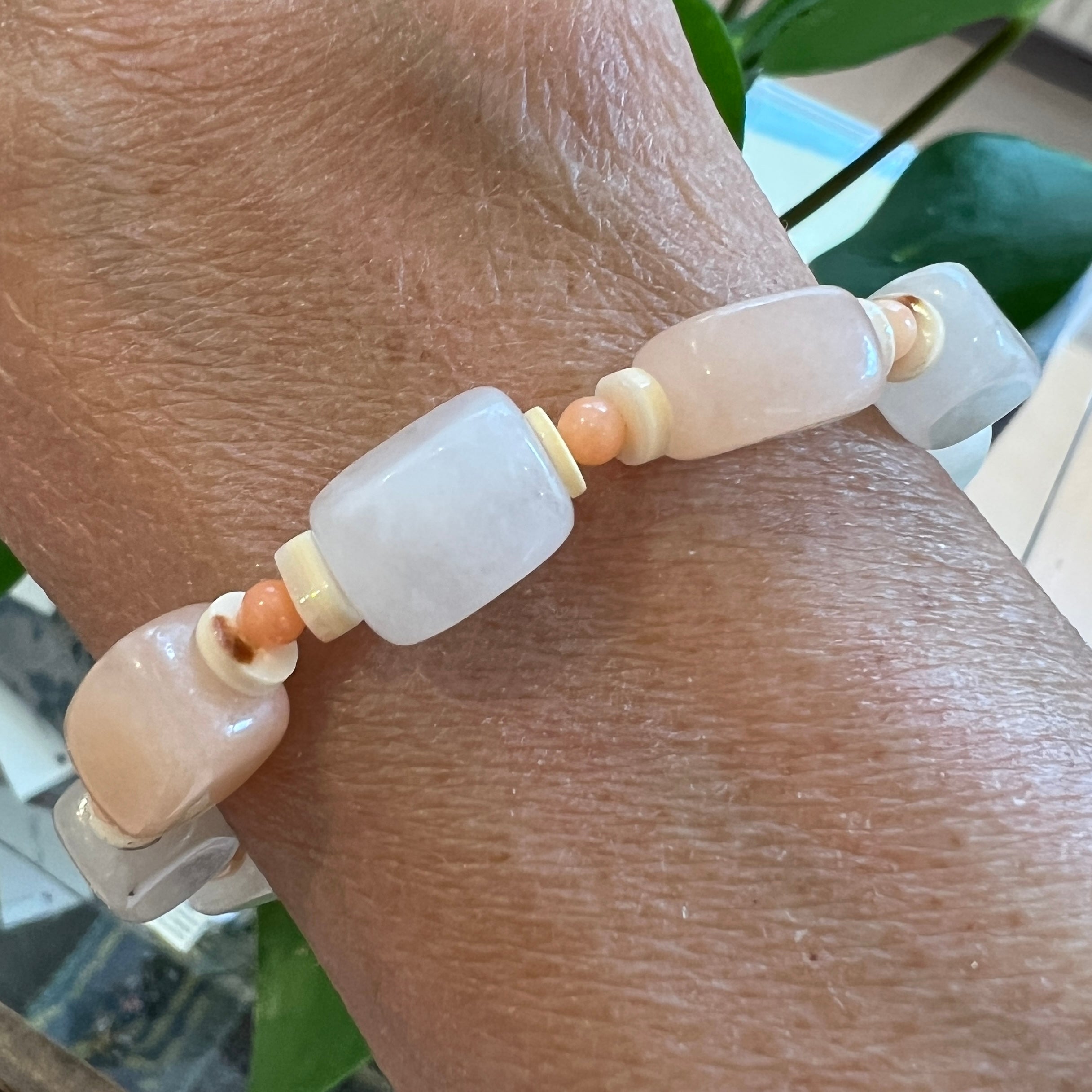 Limkilde Armbånd Lyse Perler