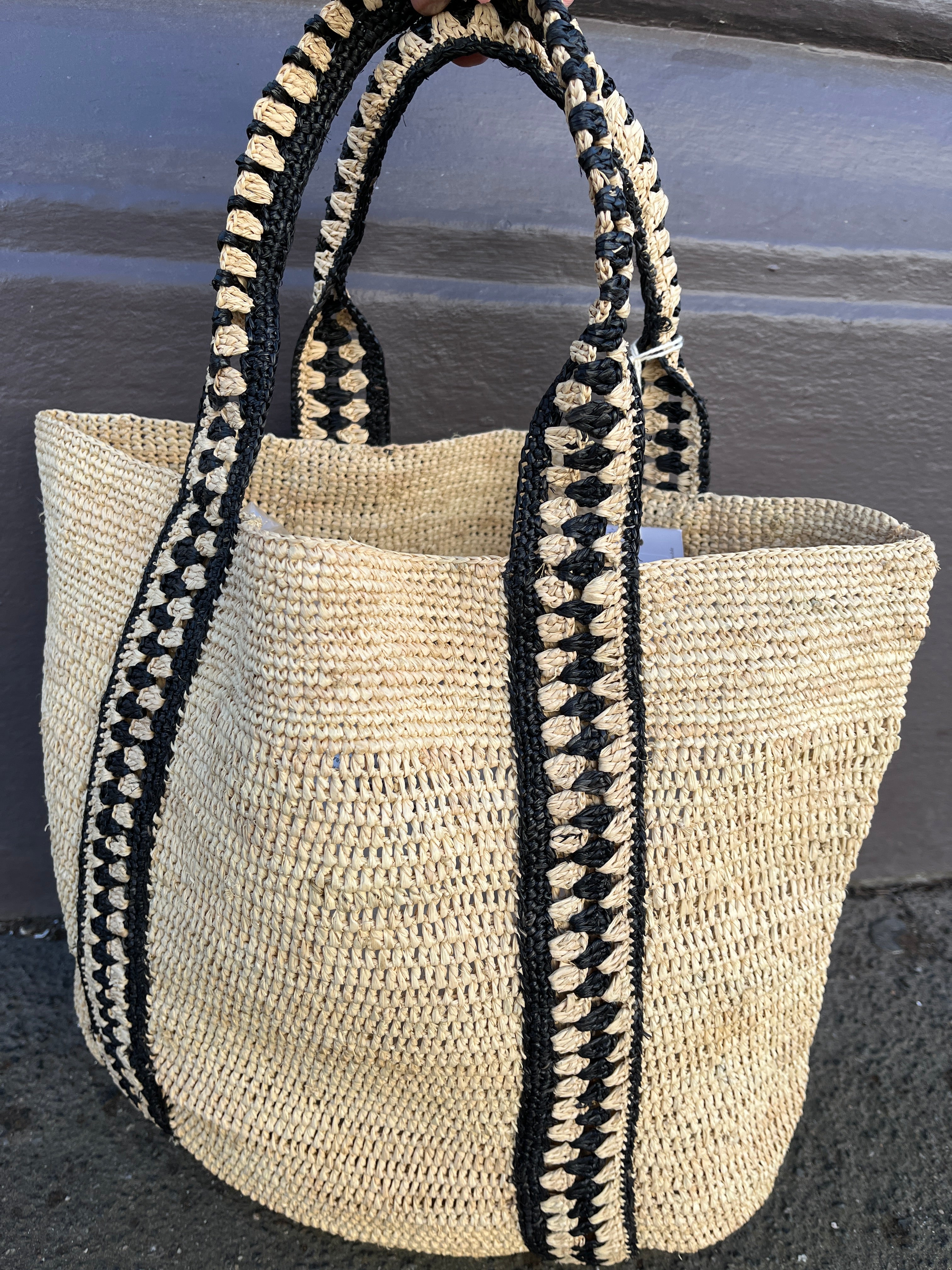 Rabarany KAB Art GM Taske Naturel Noir
