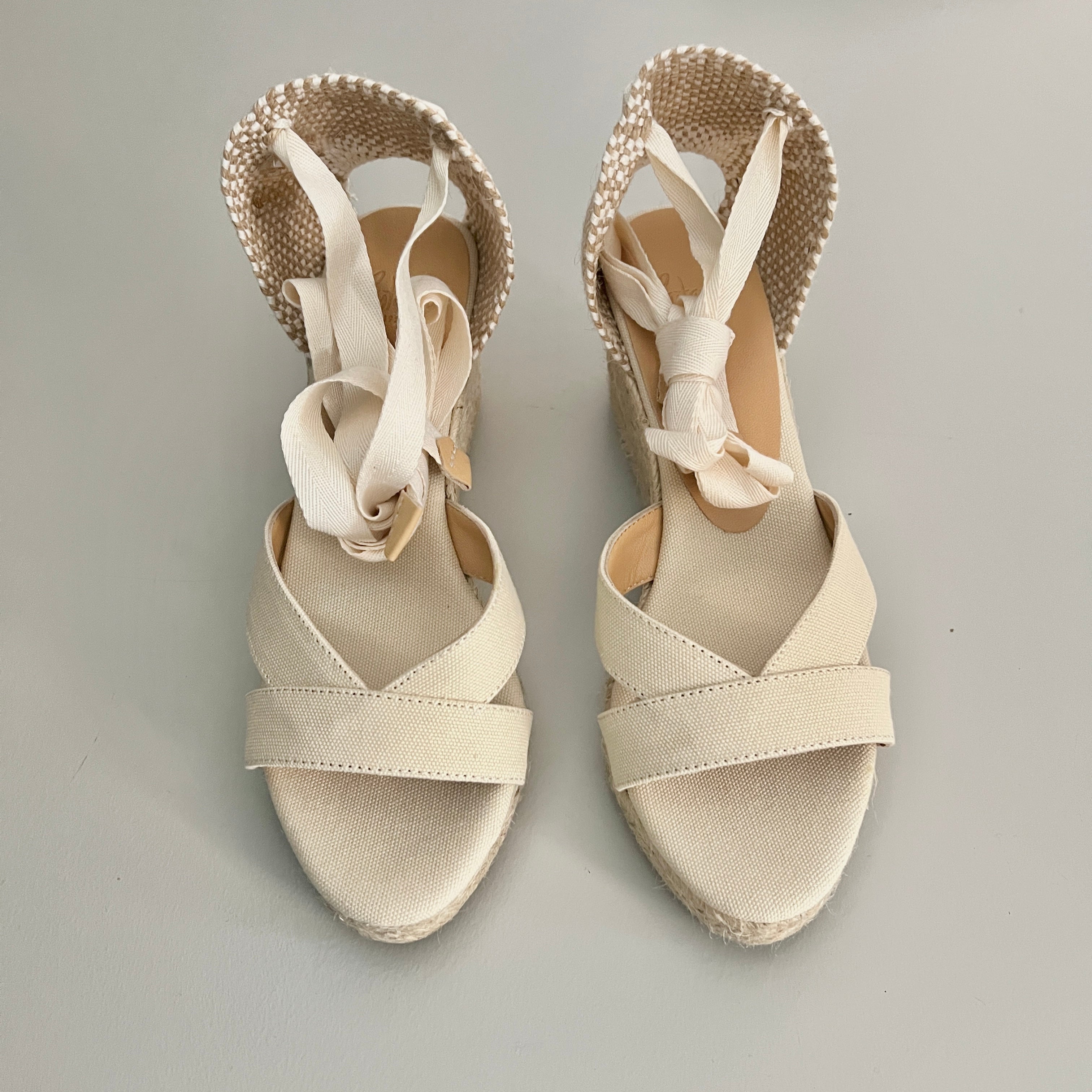 Castañer Bailey Espadrilles Ivory