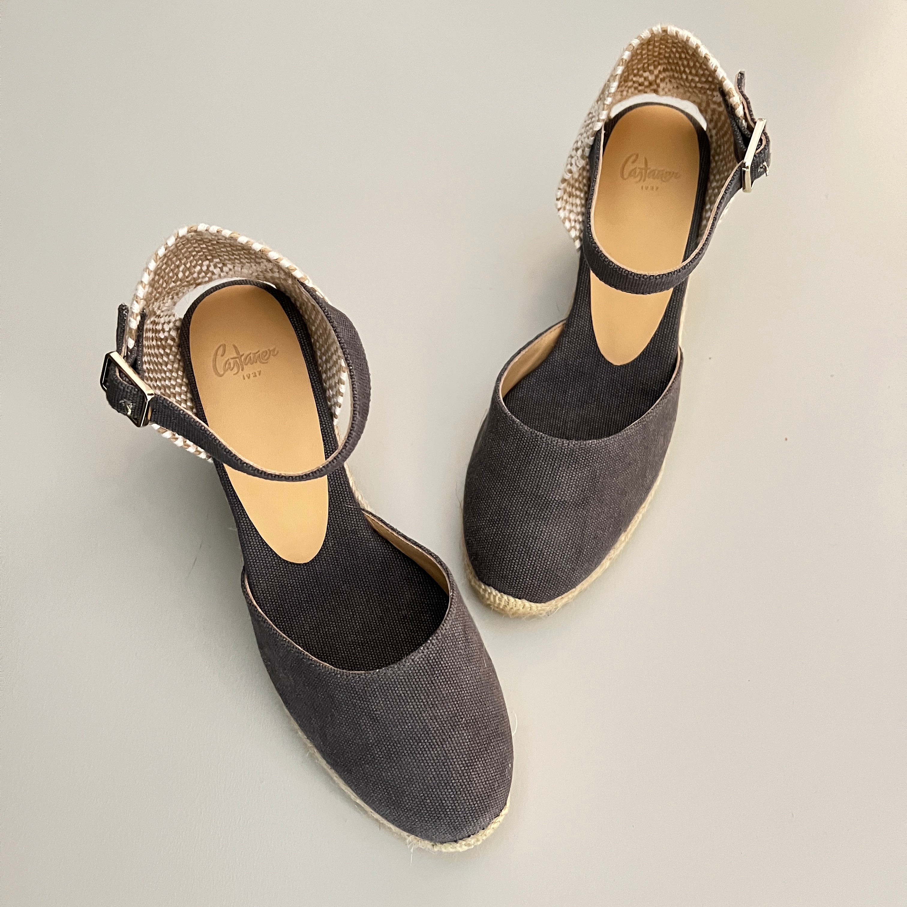 Castañer Carol Espadrilles Charcoal